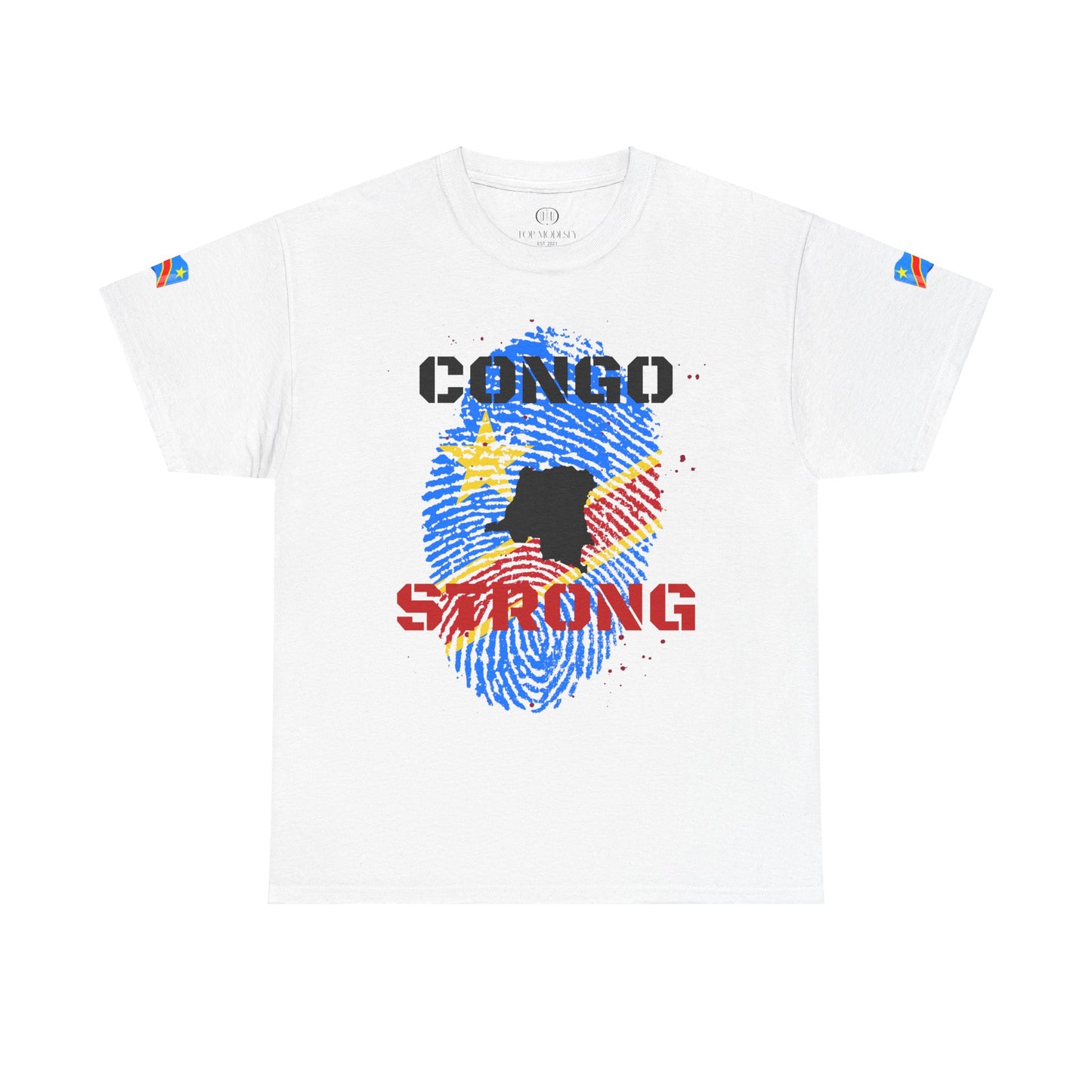 Top Modesty Congo Strong Unisex Heavy Cotton Tee