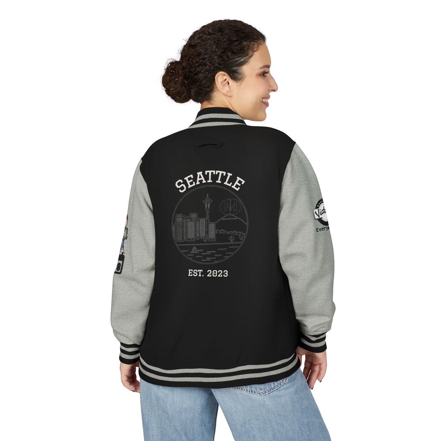 Top Modesty Trendy Unisex Heavyweight Letterman Jacket -