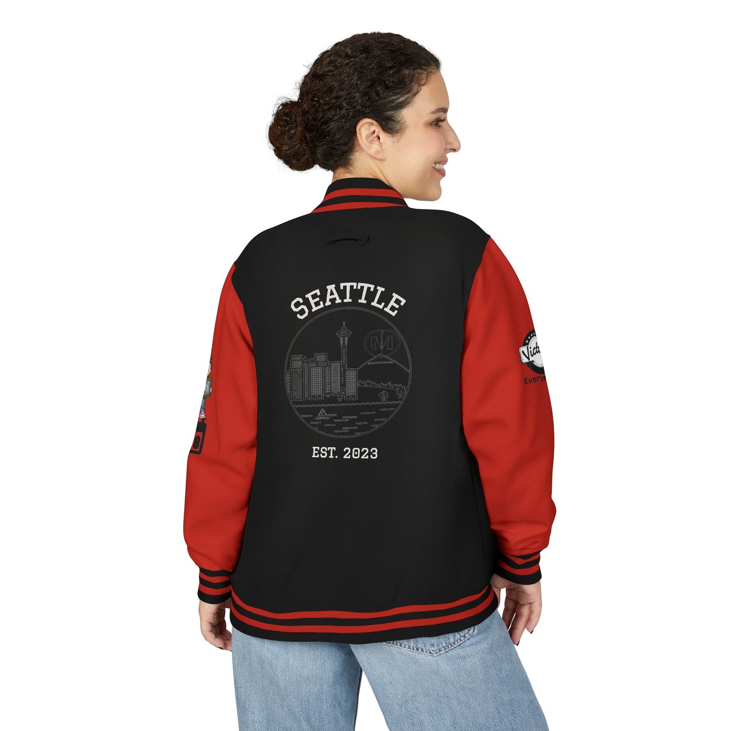 Top Modesty Trendy Unisex Heavyweight Letterman Jacket -