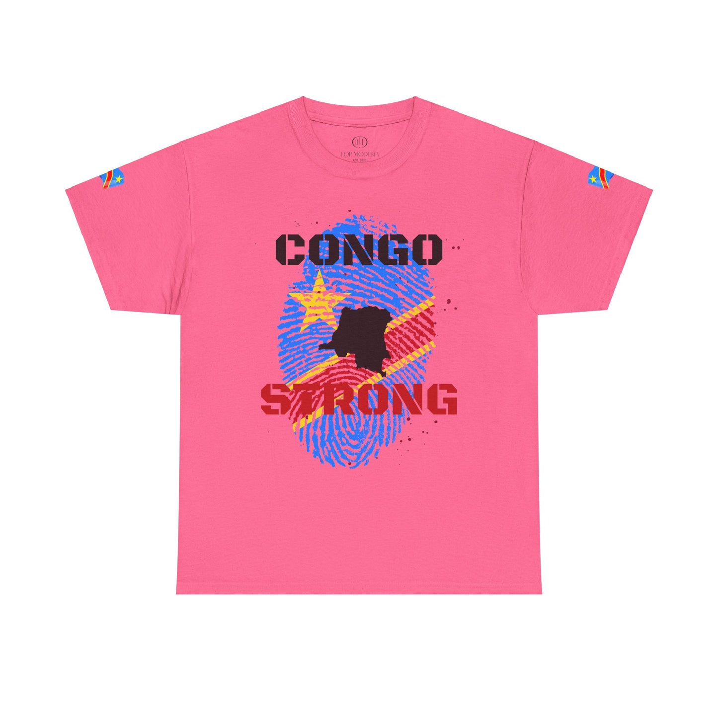 Top Modesty Congo Strong Unisex Heavy Cotton Tee