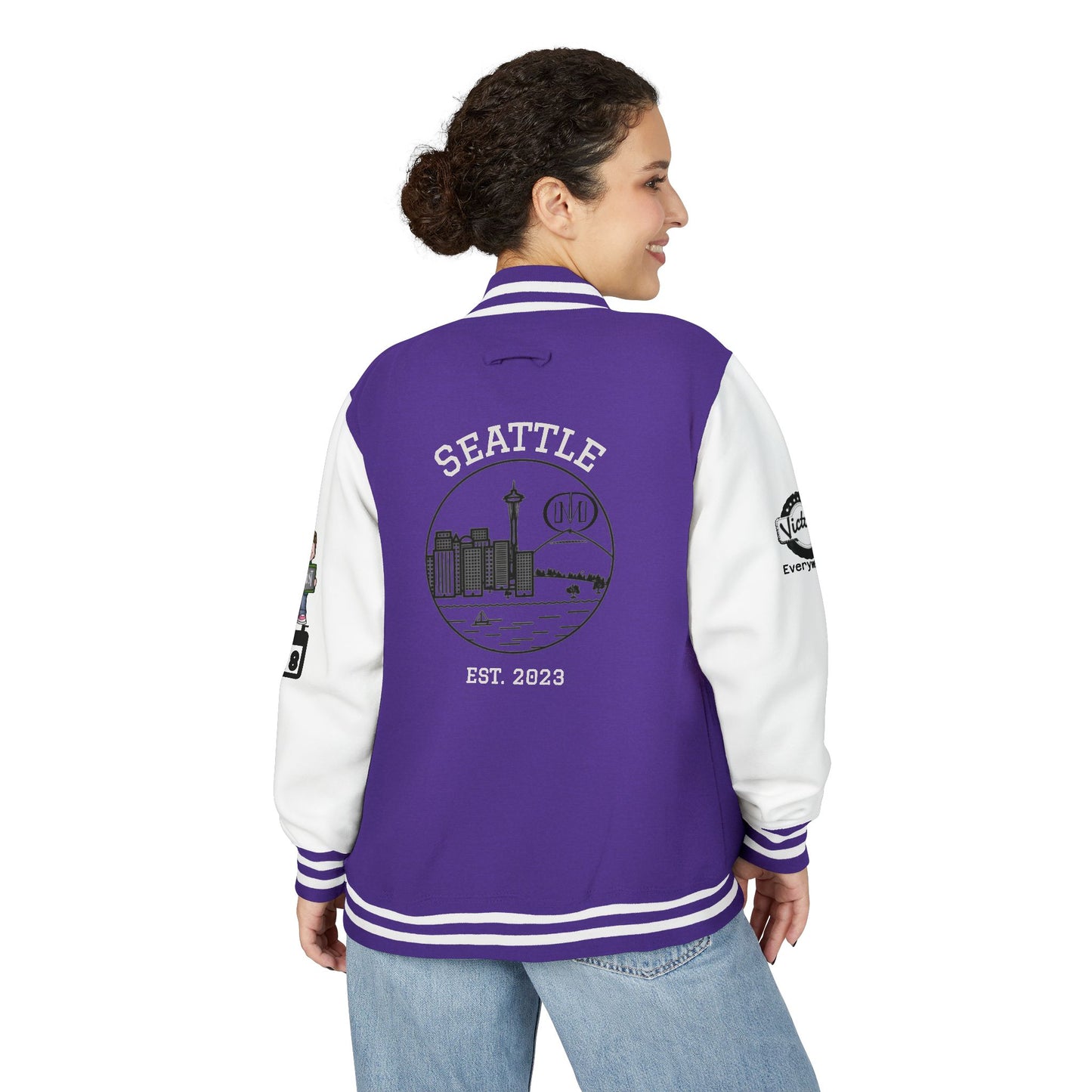 Top Modesty Trendy Unisex Heavyweight Letterman Jacket -