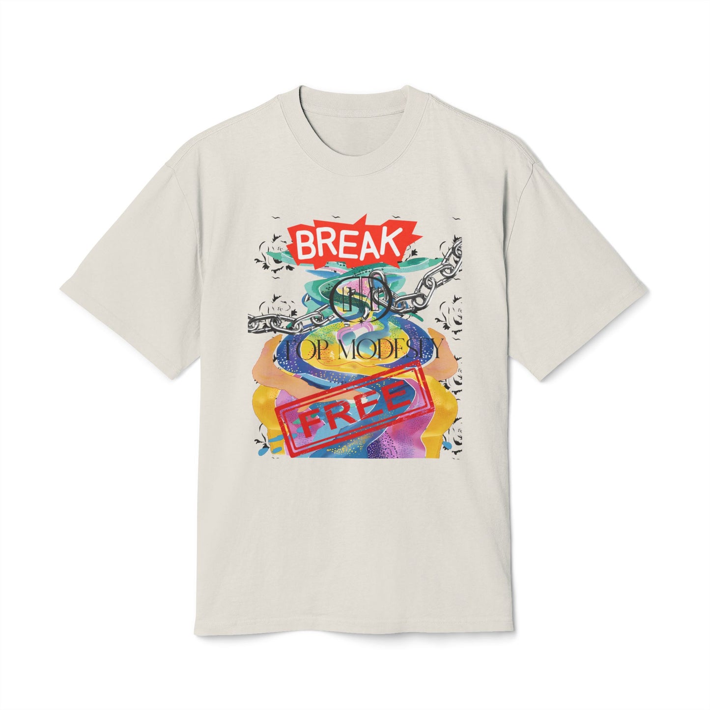 Top Modesty Break Free Unisex Heavy Faded Tee