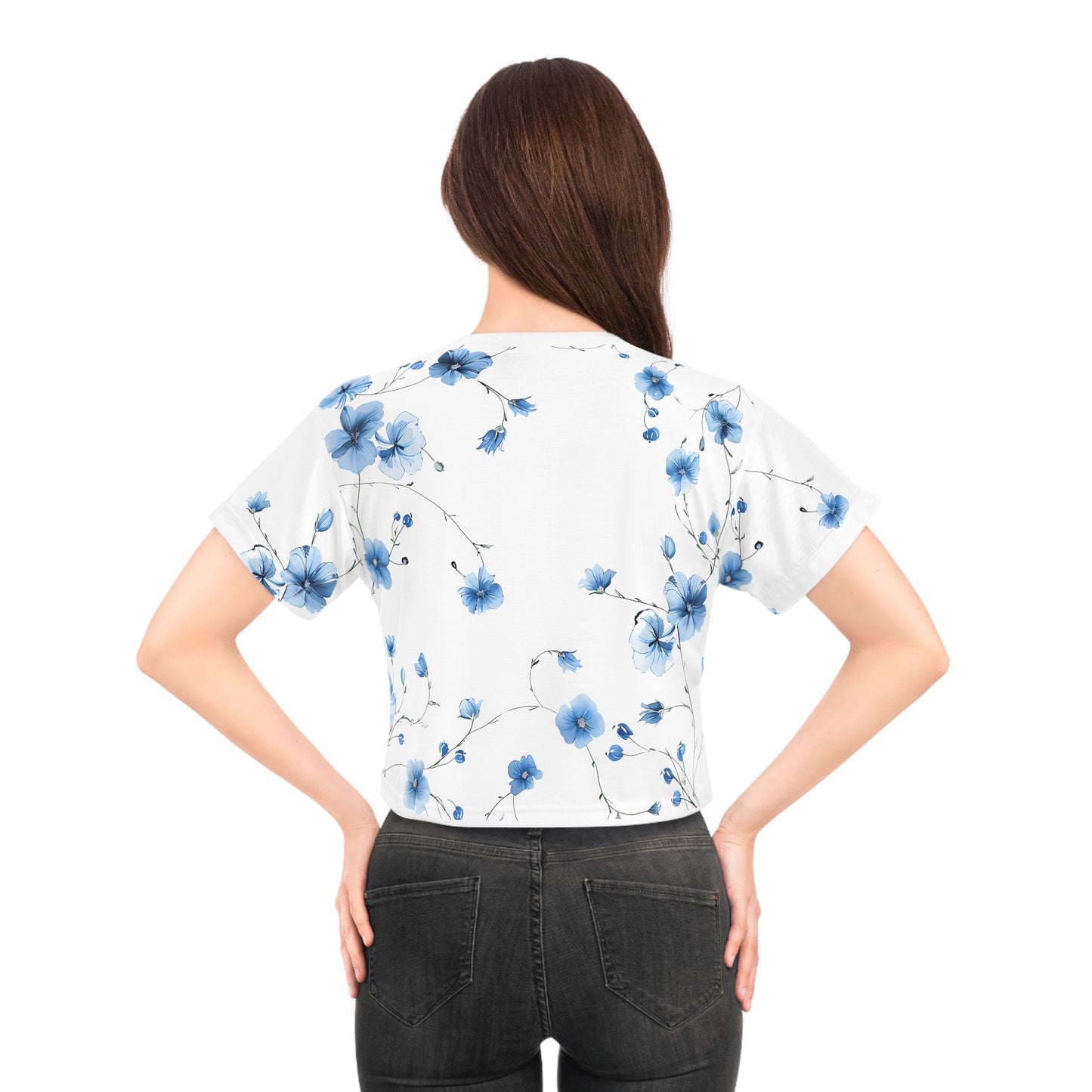 Top Modesty Clásico Crop Tee