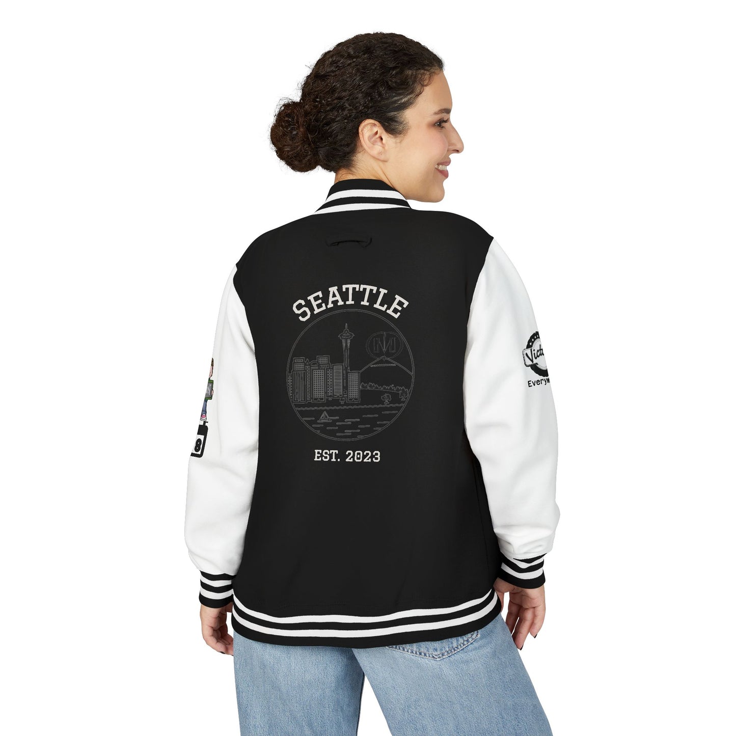 Top Modesty Trendy Unisex Heavyweight Letterman Jacket -
