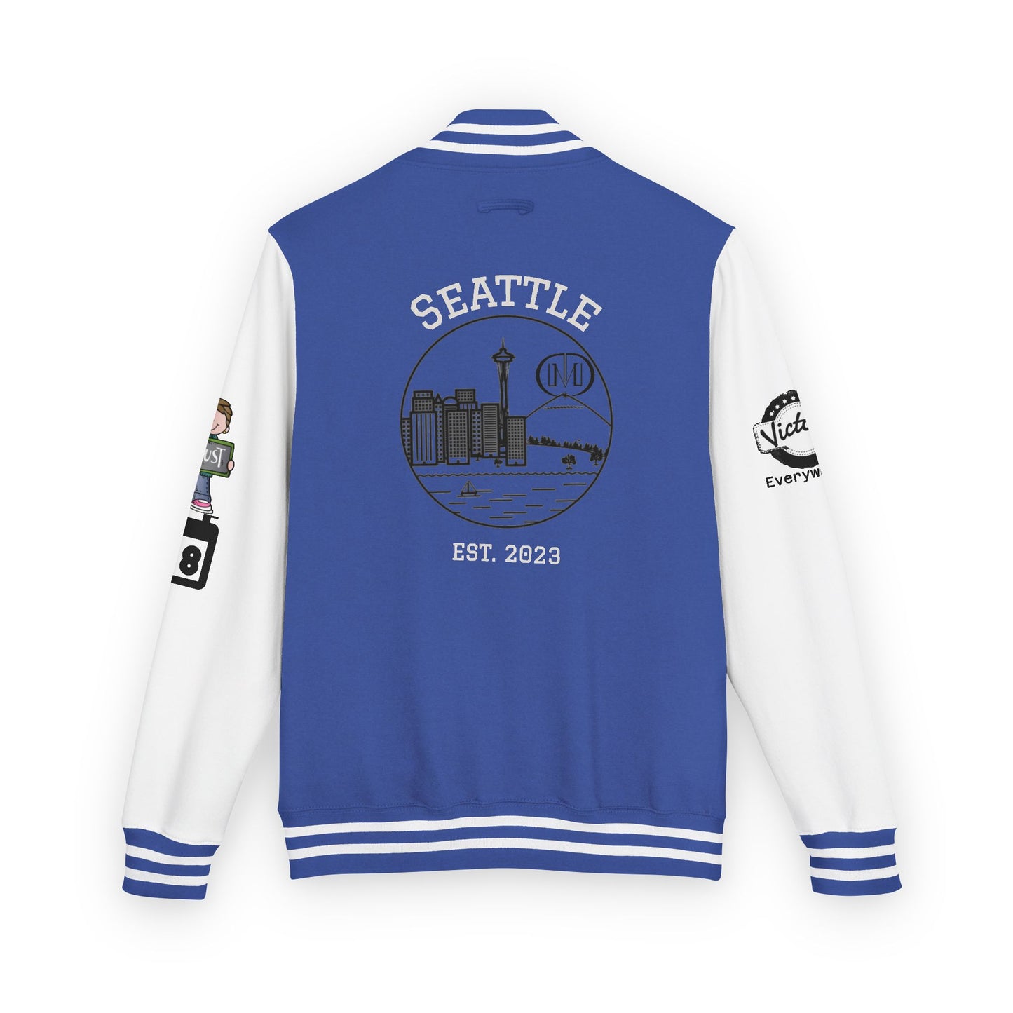 Top Modesty Trendy Unisex Heavyweight Letterman Jacket -