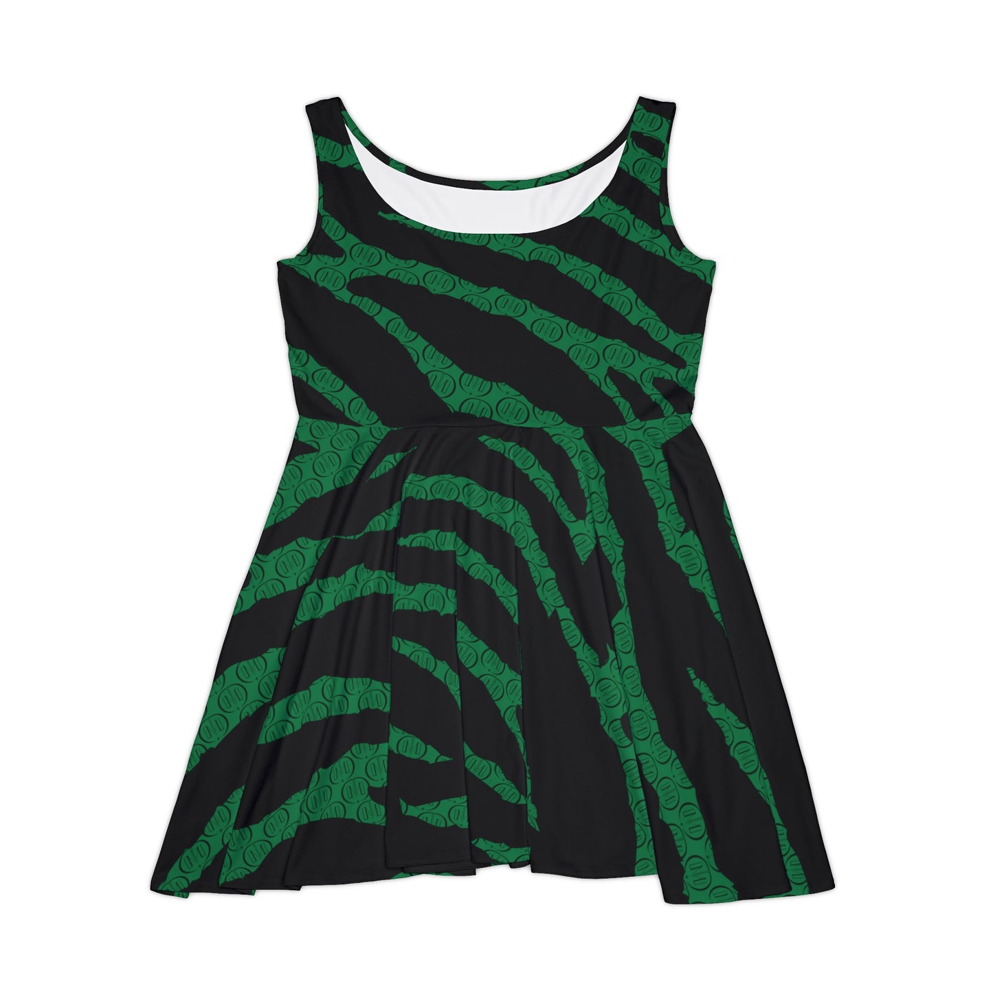 Top Modesty Bea Women's Skater Dress (Green)