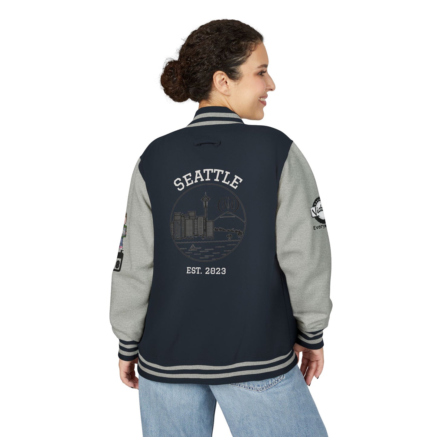 Top Modesty Trendy Unisex Heavyweight Letterman Jacket -