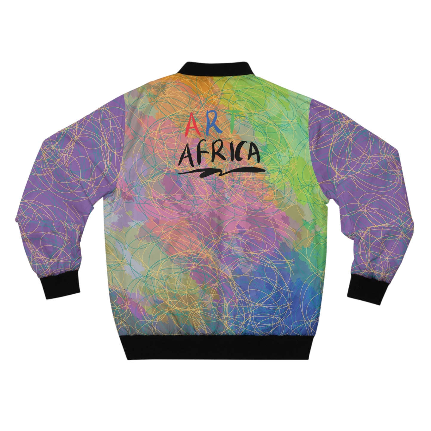 Top Modesty Art Africa Men's Bomber Jacket