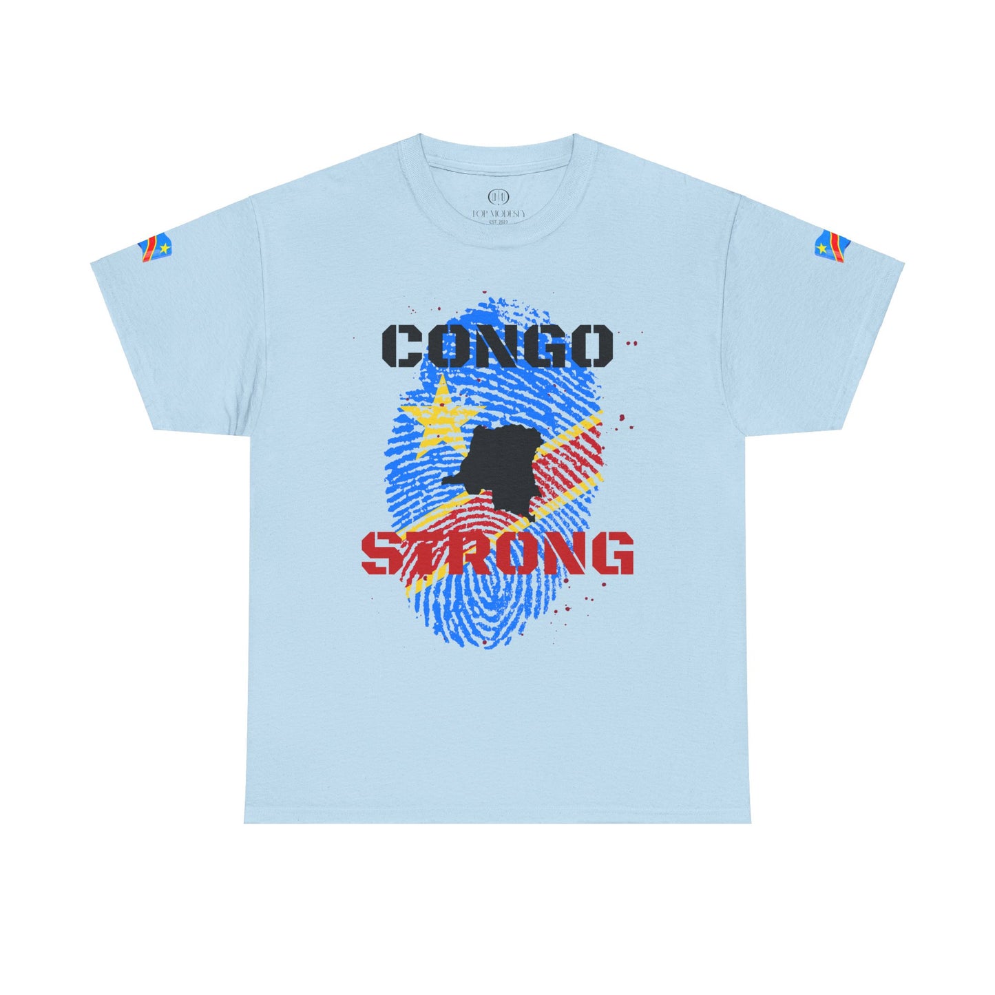 Top Modesty Congo Strong Unisex Heavy Cotton Tee