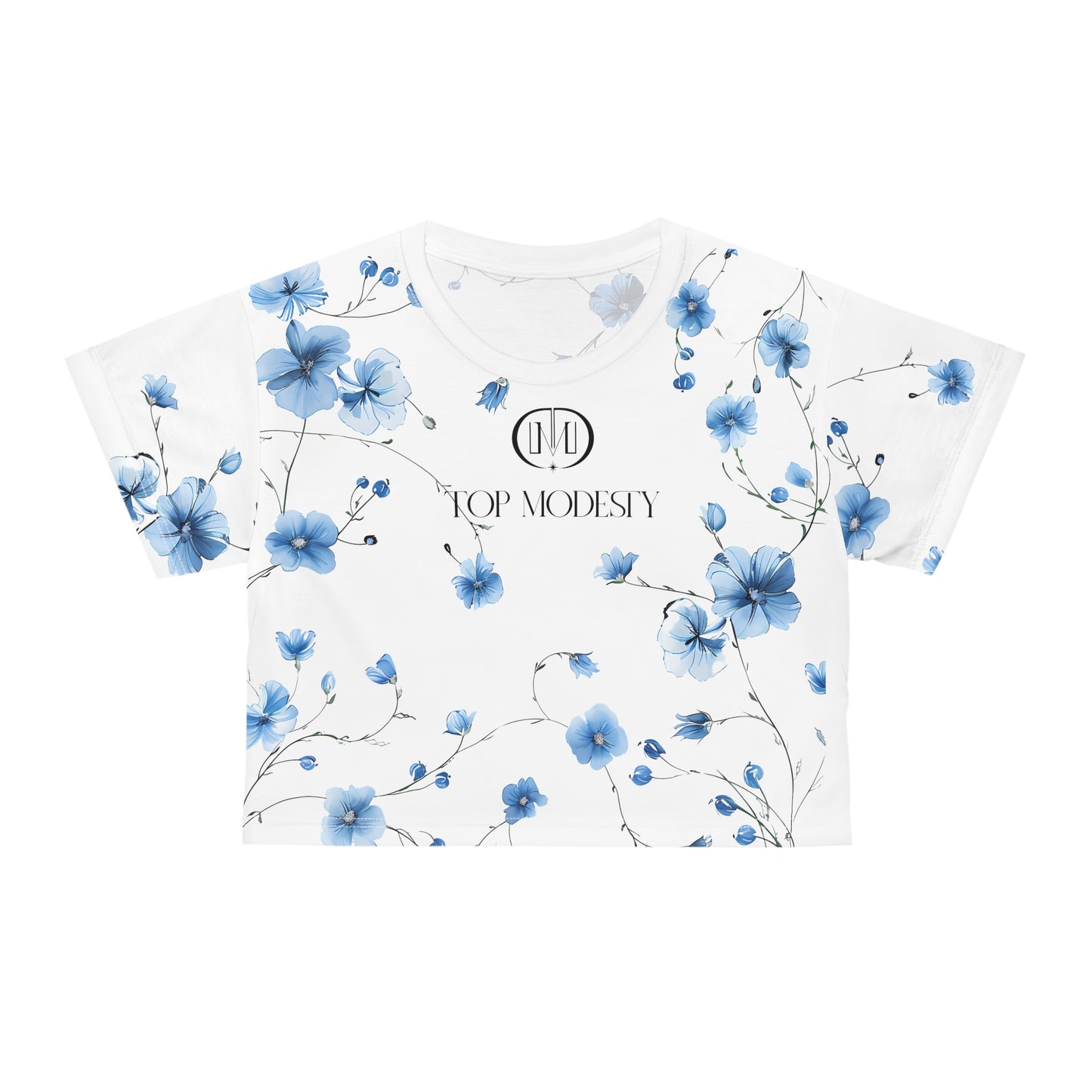 Top Modesty Clásico Crop Tee