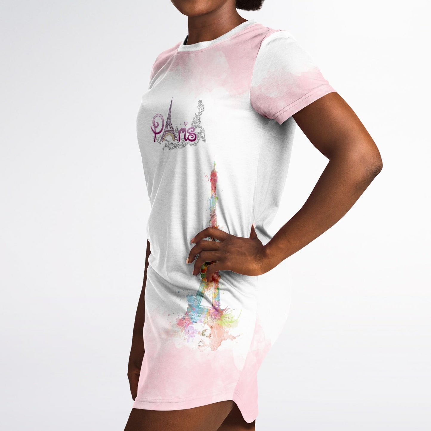 Top Modesty Comme a Paris T-Shirt Dress