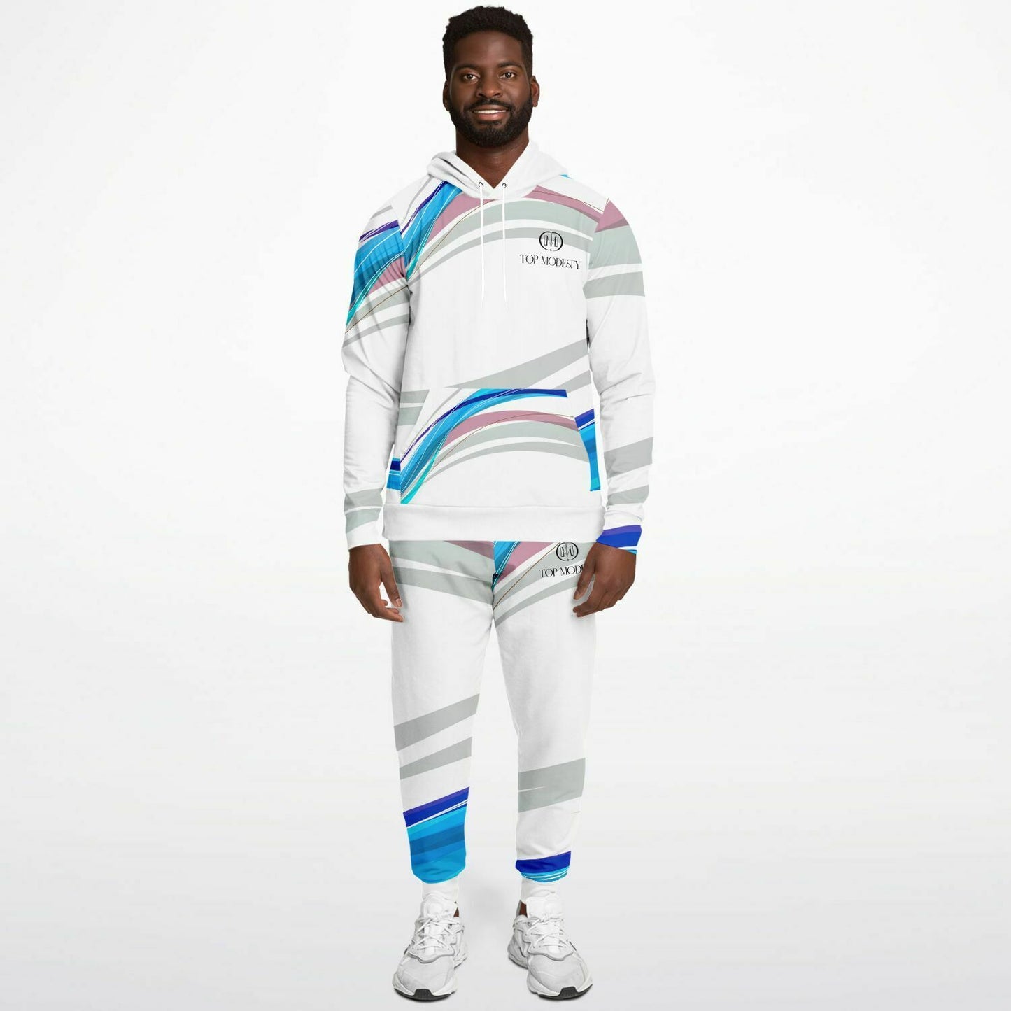 Top Modesty - Primo Fashion Hoodie & Jogger - White