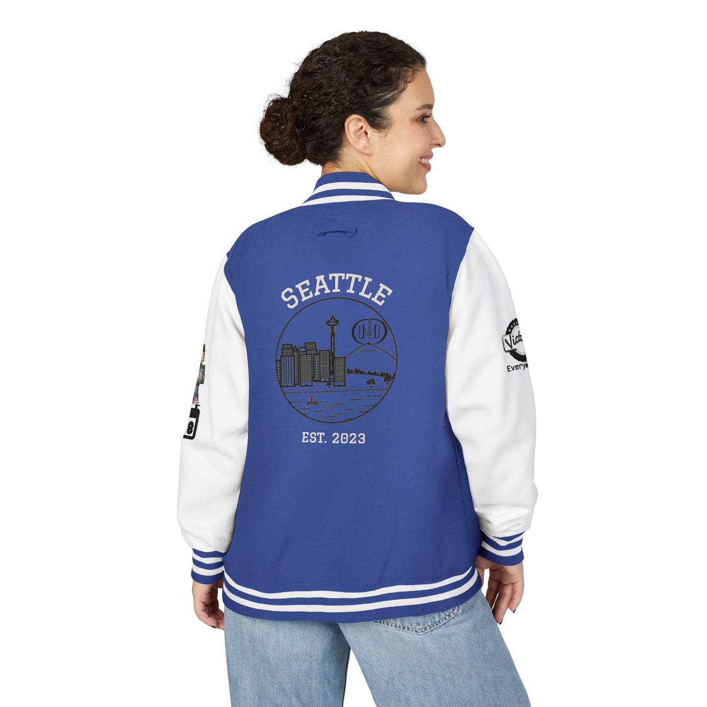Top Modesty Trendy Unisex Heavyweight Letterman Jacket -