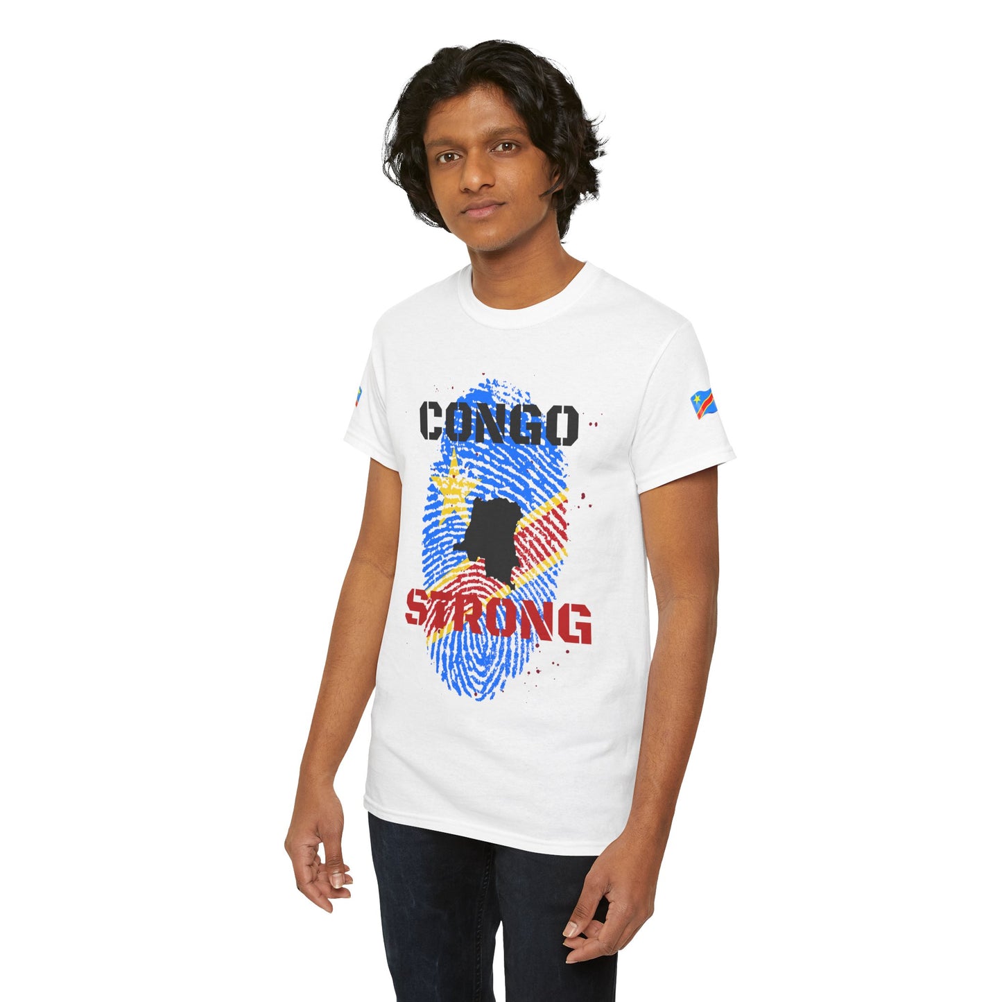 Top Modesty Congo Strong Unisex Heavy Cotton Tee