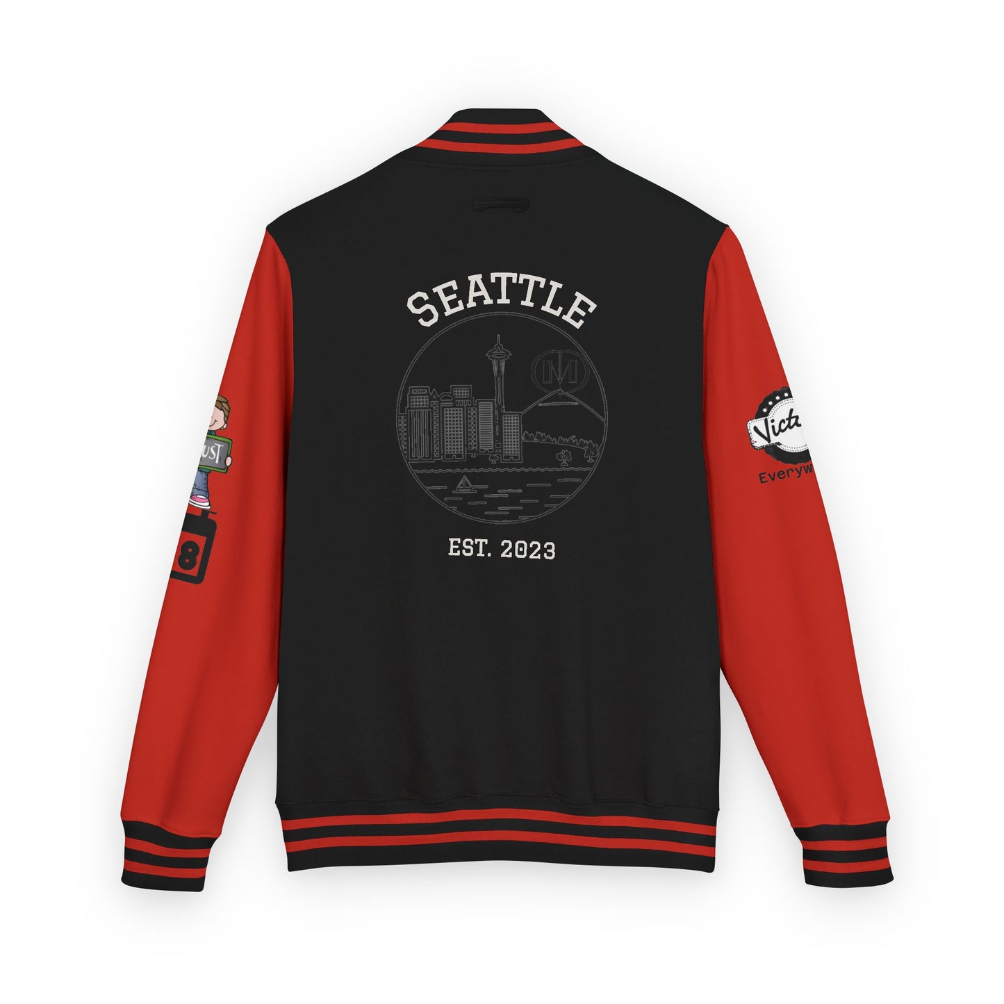 Top Modesty Trendy Unisex Heavyweight Letterman Jacket -