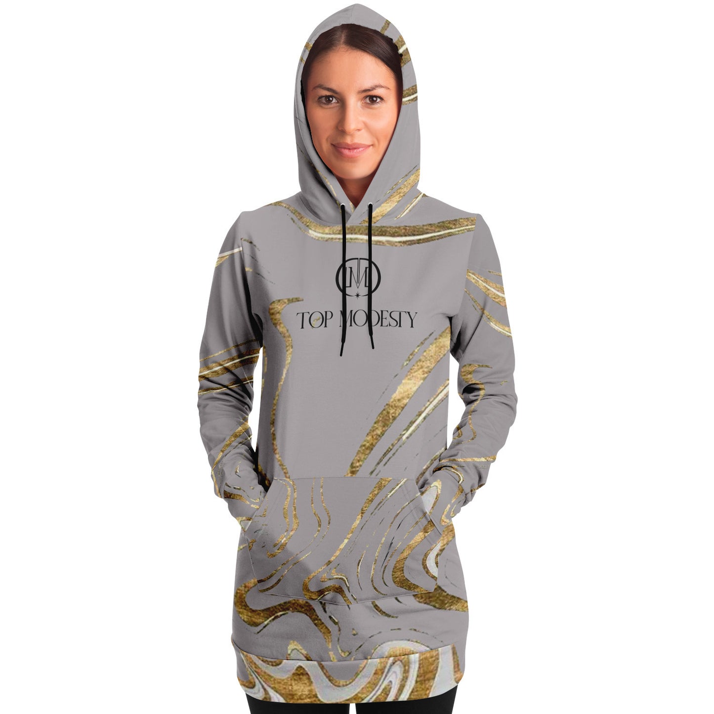 Top Modesty B.Y.O.D Collection Fashion Longline Hoodie - Women Collection