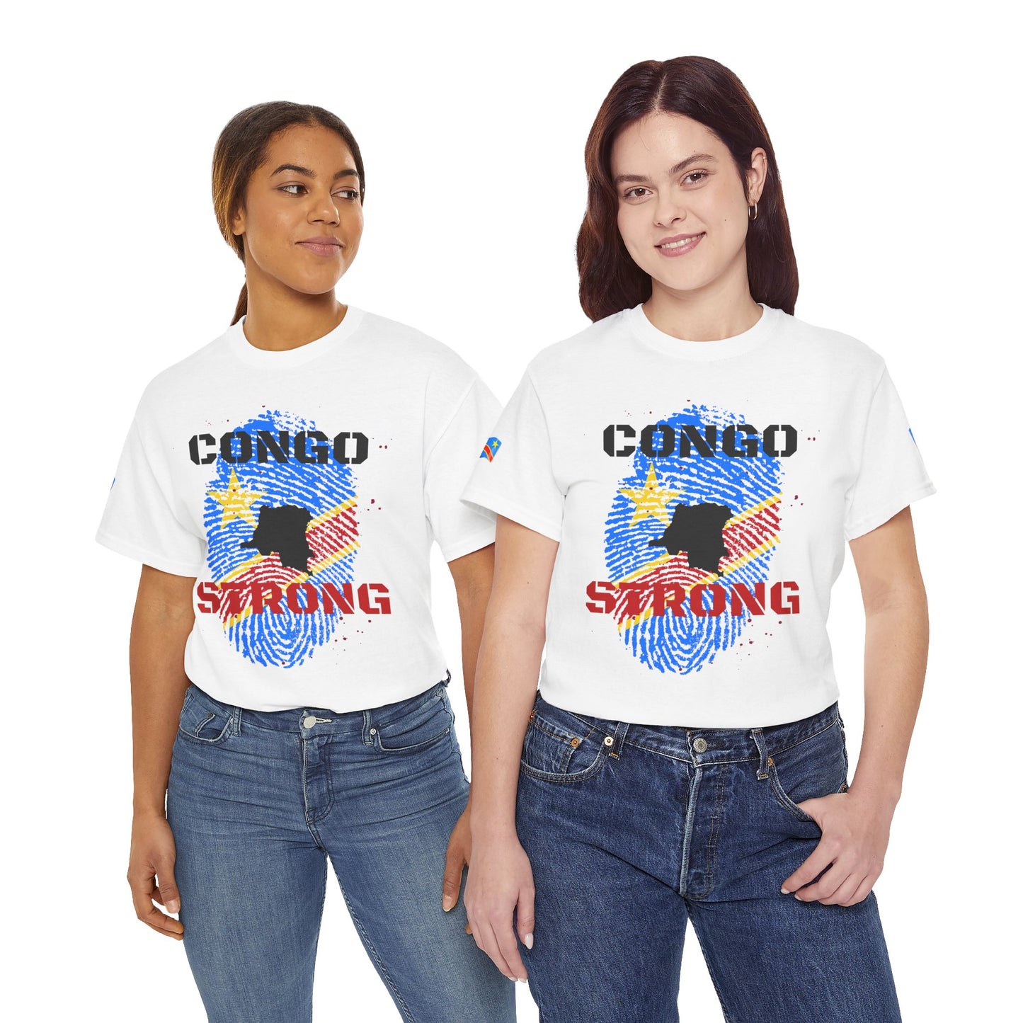 Top Modesty Congo Strong Unisex Heavy Cotton Tee