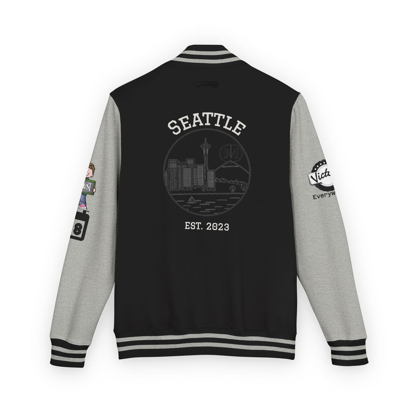 Top Modesty Trendy Unisex Heavyweight Letterman Jacket -