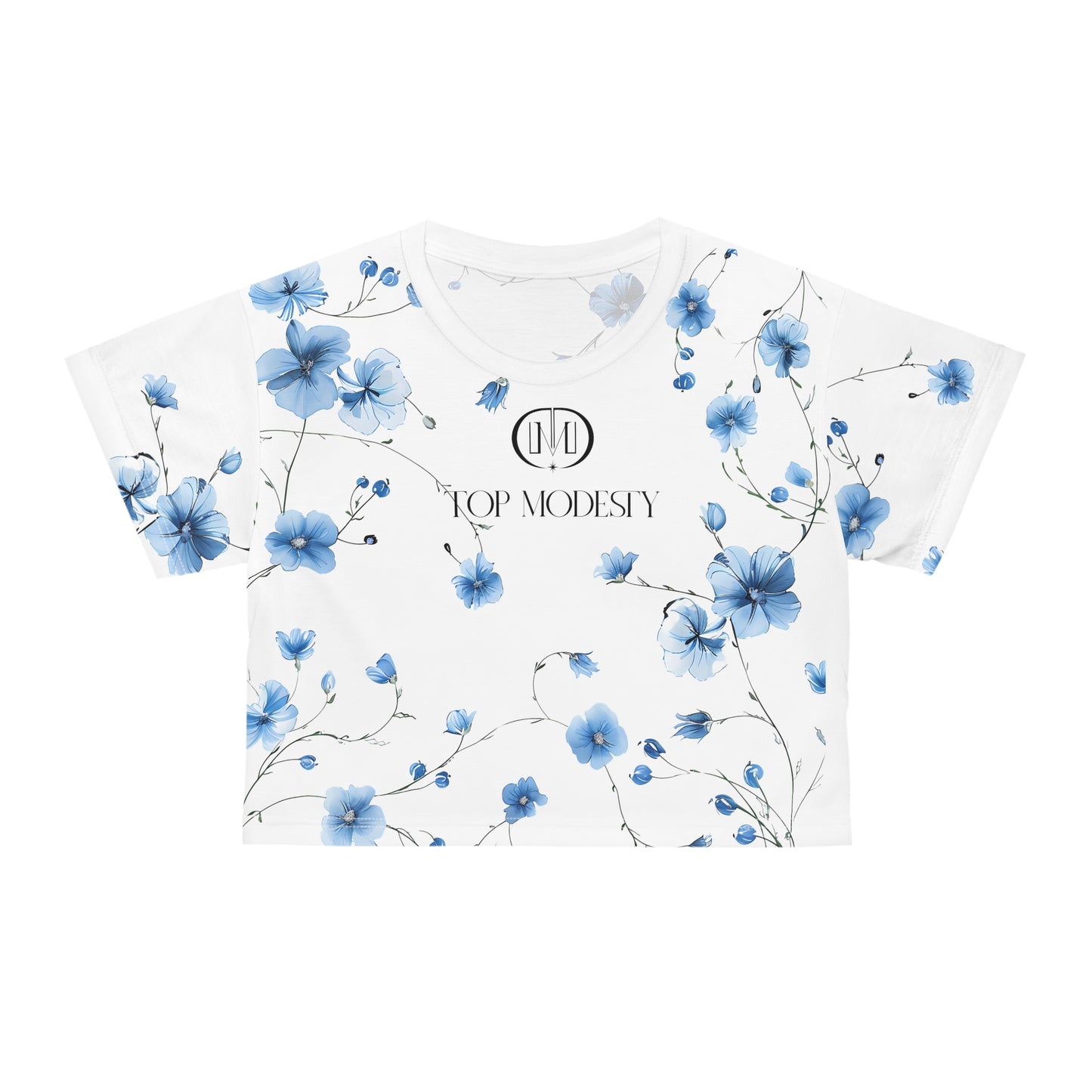 Top Modesty Clásico Crop Tee