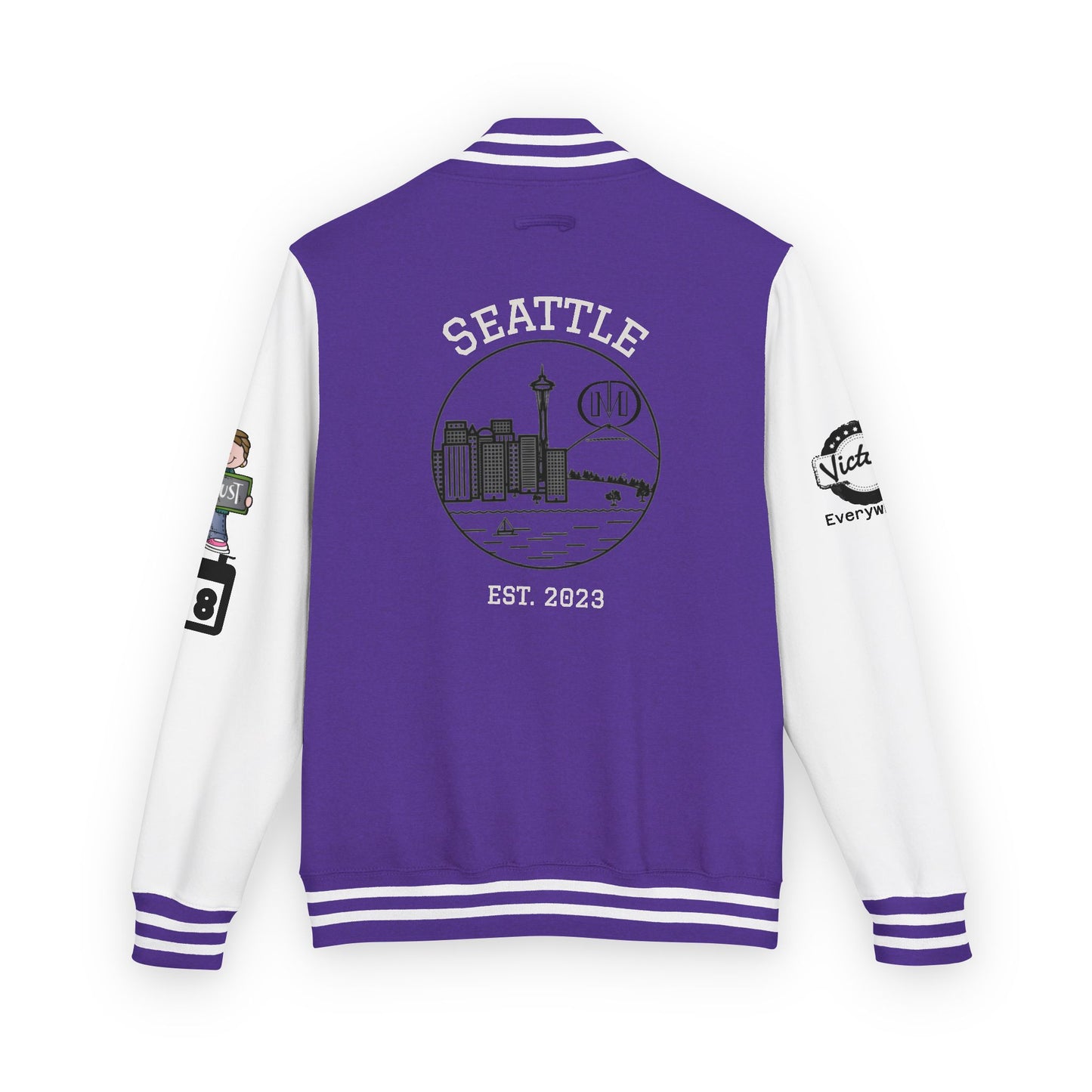 Top Modesty Trendy Unisex Heavyweight Letterman Jacket -
