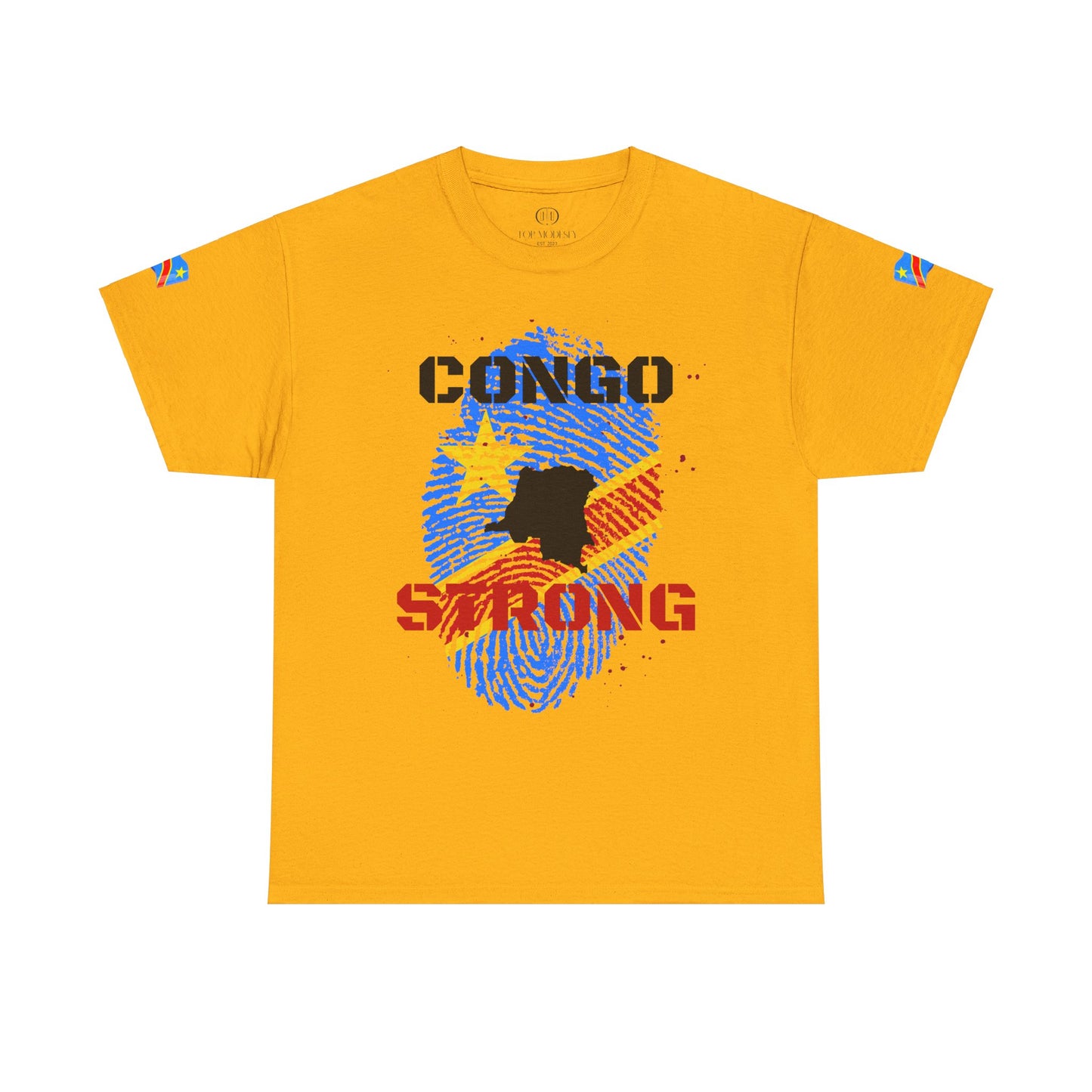 Top Modesty Congo Strong Unisex Heavy Cotton Tee