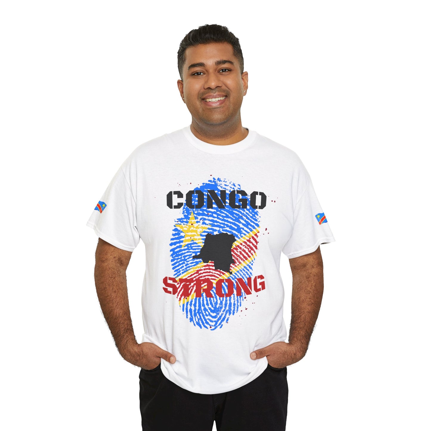 Top Modesty Congo Strong Unisex Heavy Cotton Tee