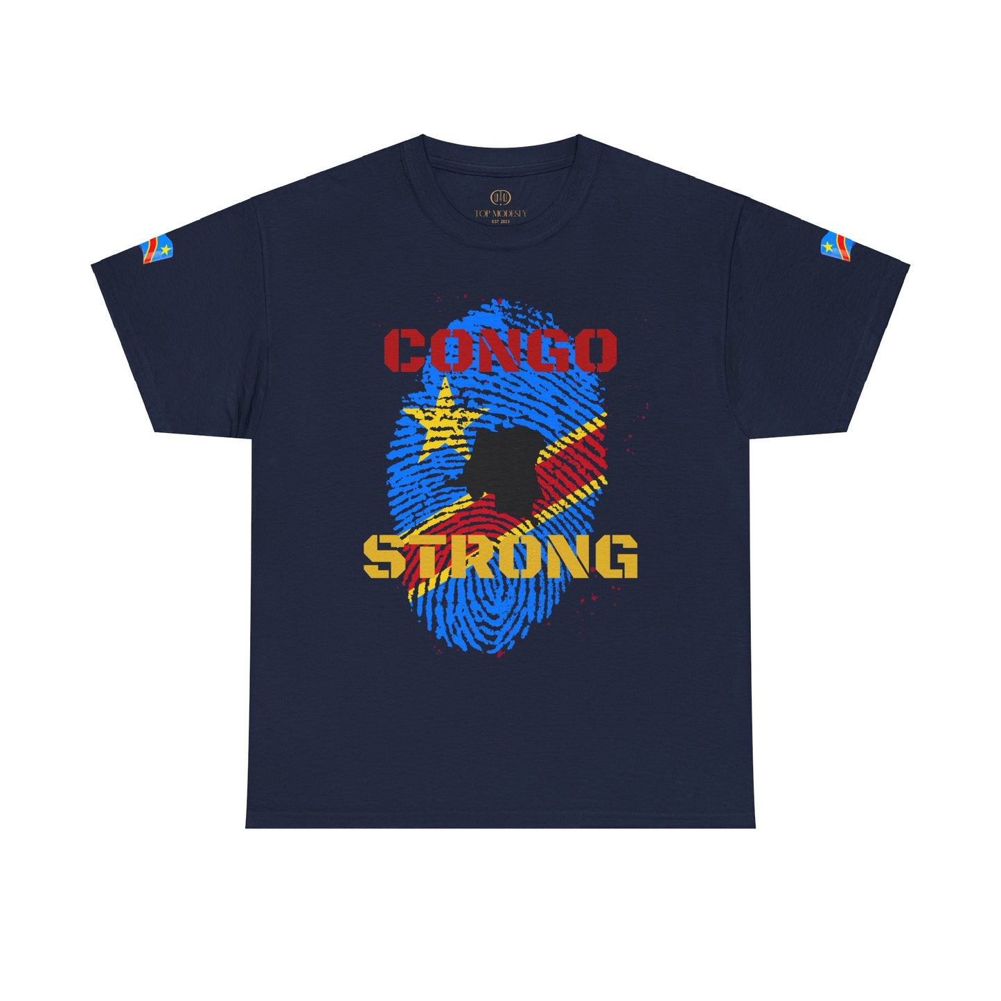 Top Modesty Congo Strong Unisex Heavy Cotton Tee
