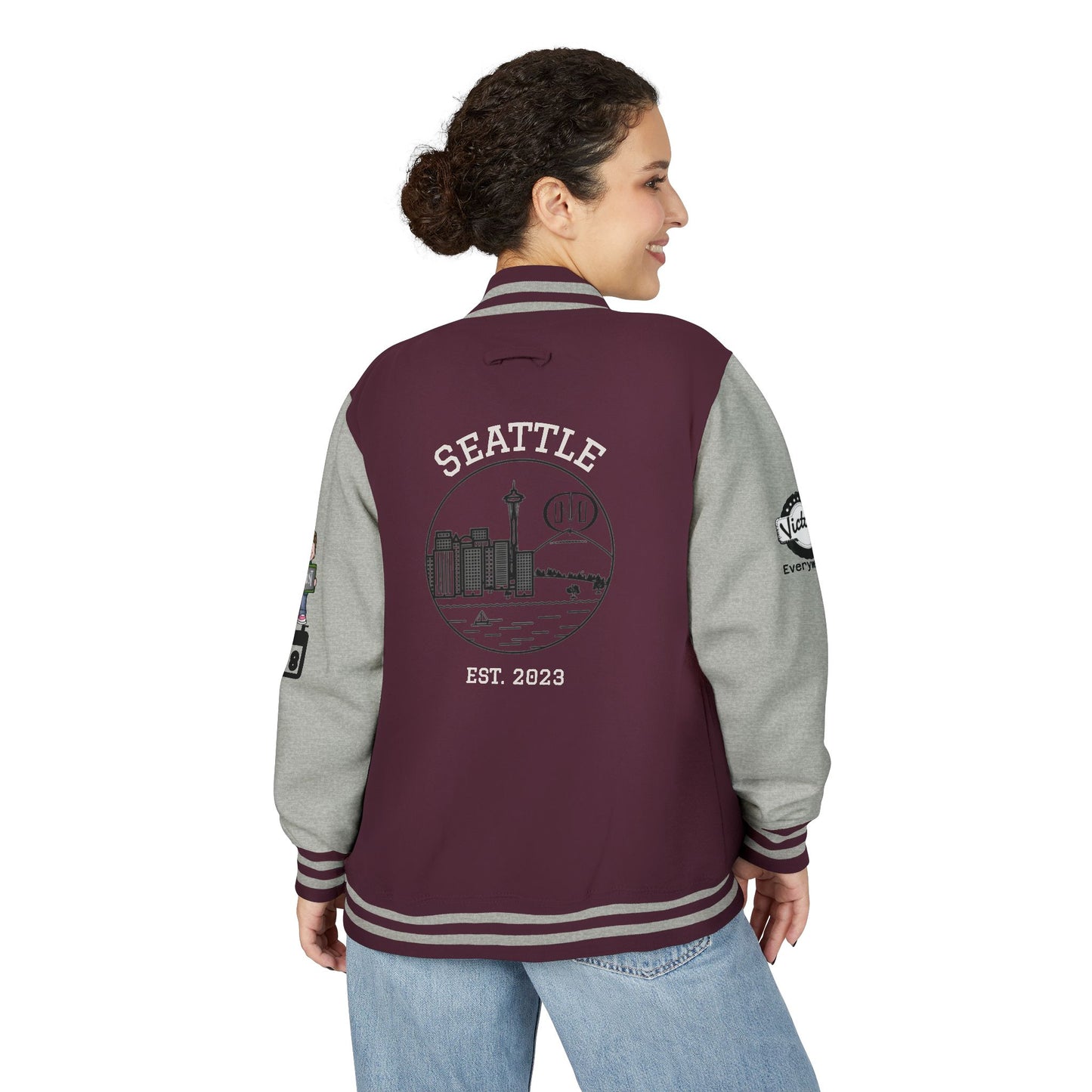 Top Modesty Trendy Unisex Heavyweight Letterman Jacket -