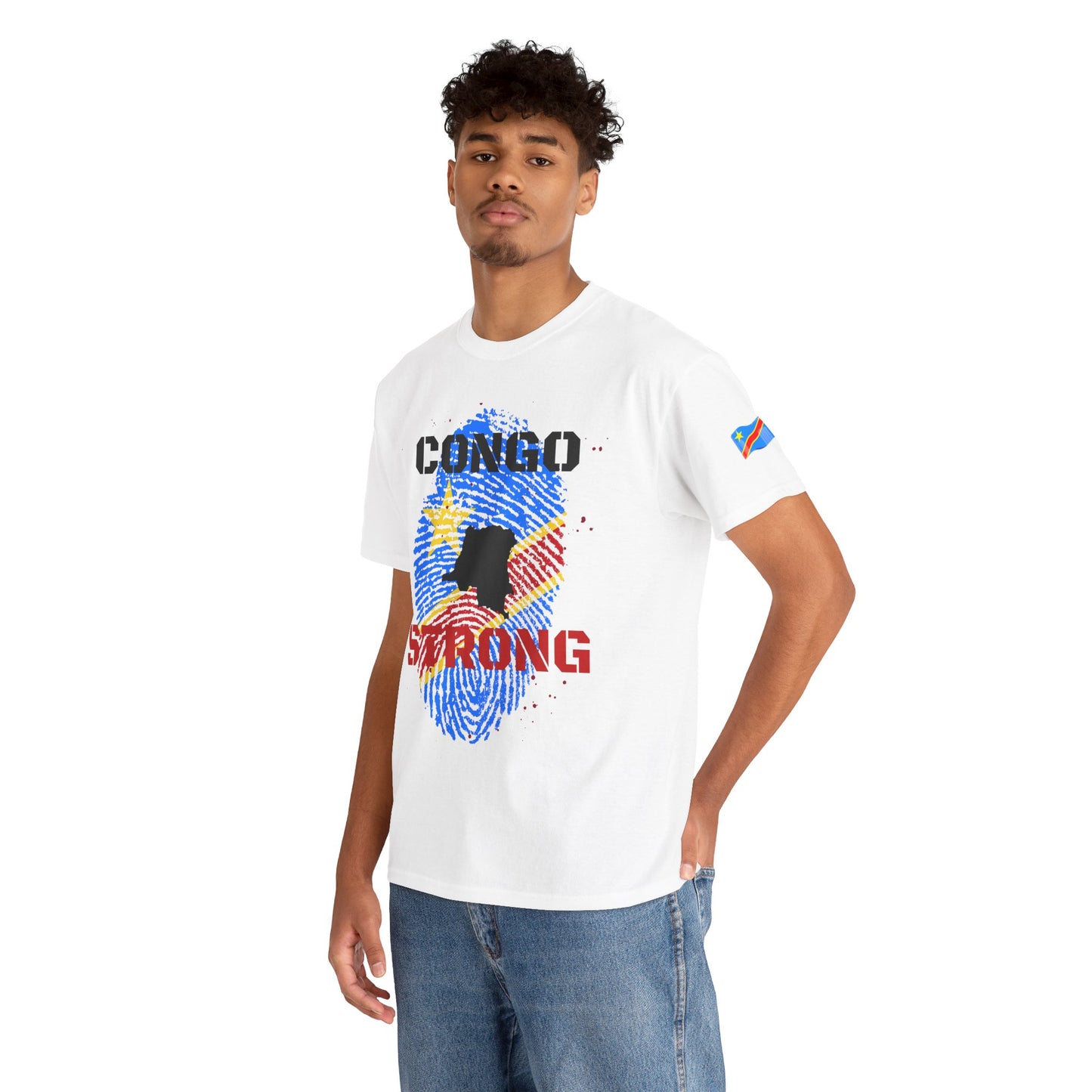 Top Modesty Congo Strong Unisex Heavy Cotton Tee