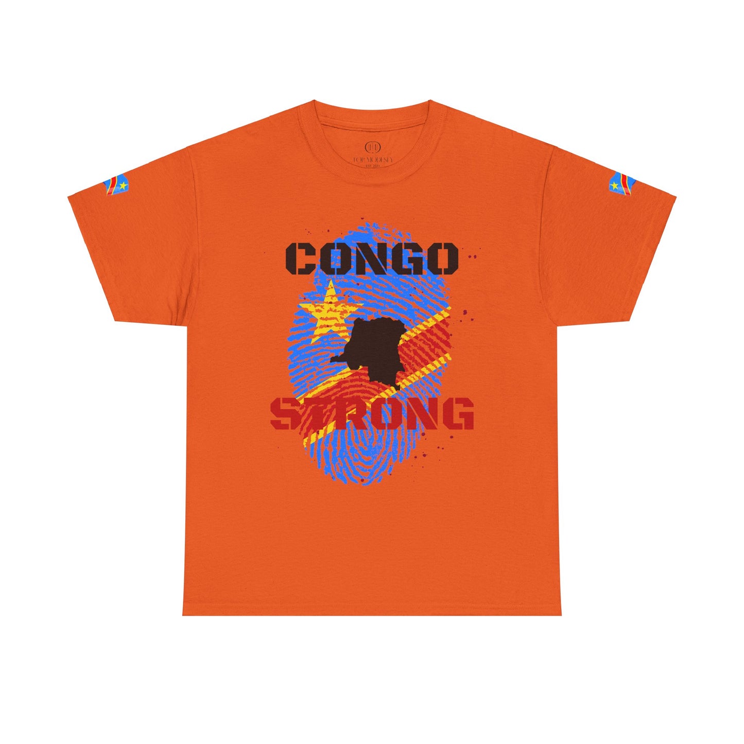 Top Modesty Congo Strong Unisex Heavy Cotton Tee