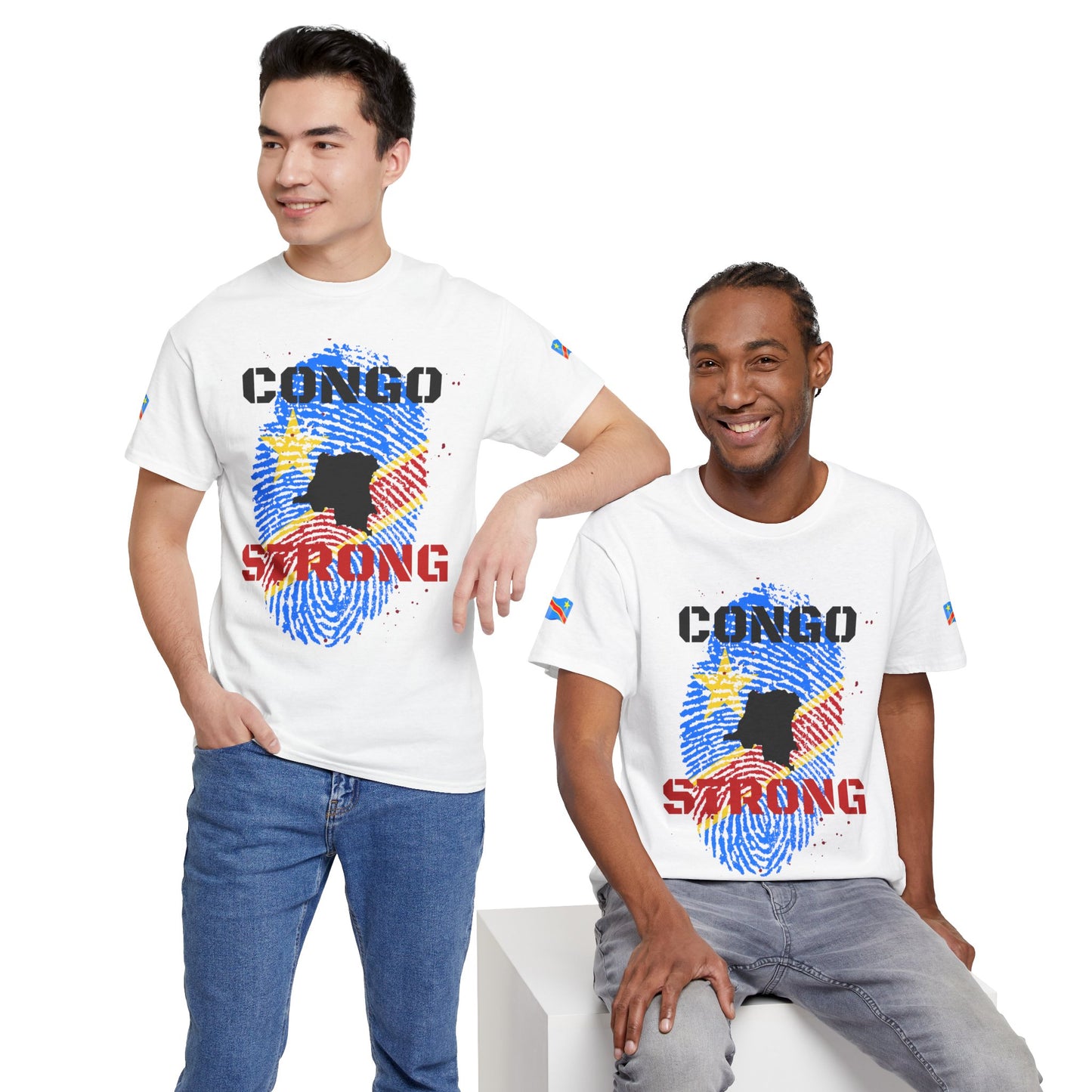 Top Modesty Congo Strong Unisex Heavy Cotton Tee