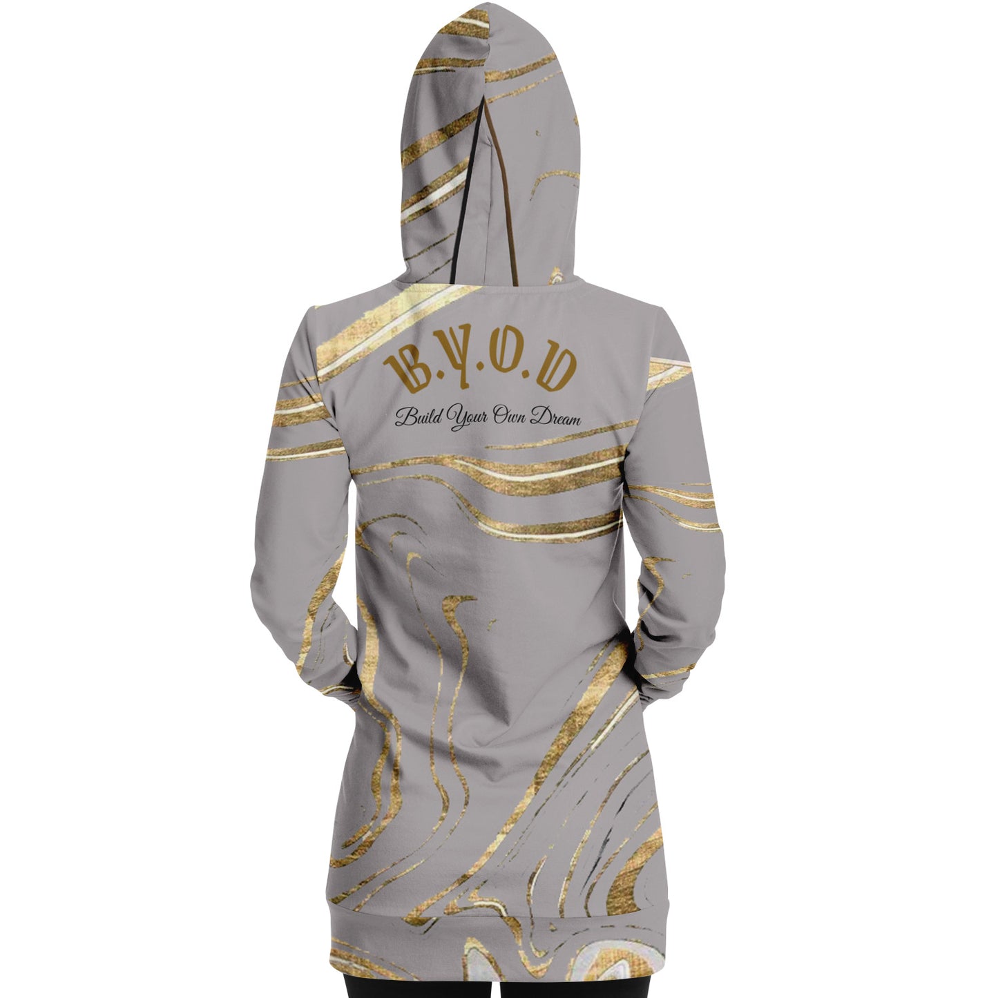 Top Modesty B.Y.O.D Collection Fashion Longline Hoodie - Women Collection