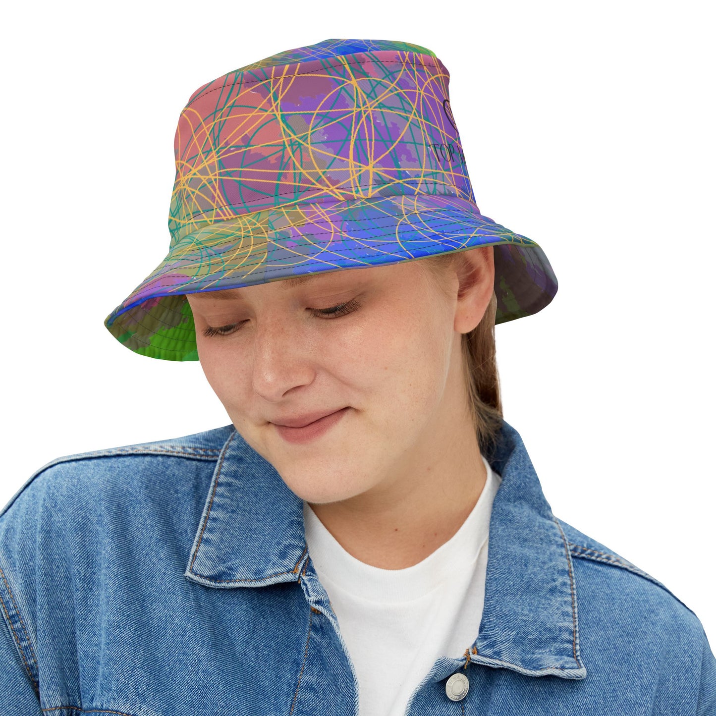 Top Modesty Art Africa Bucket Hat