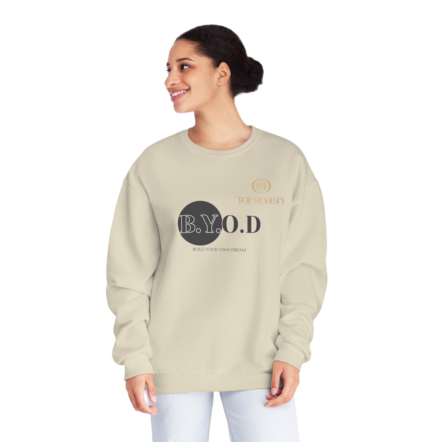 Top Modesty-Unisex NuBlend® Crewneck Sweatshirt