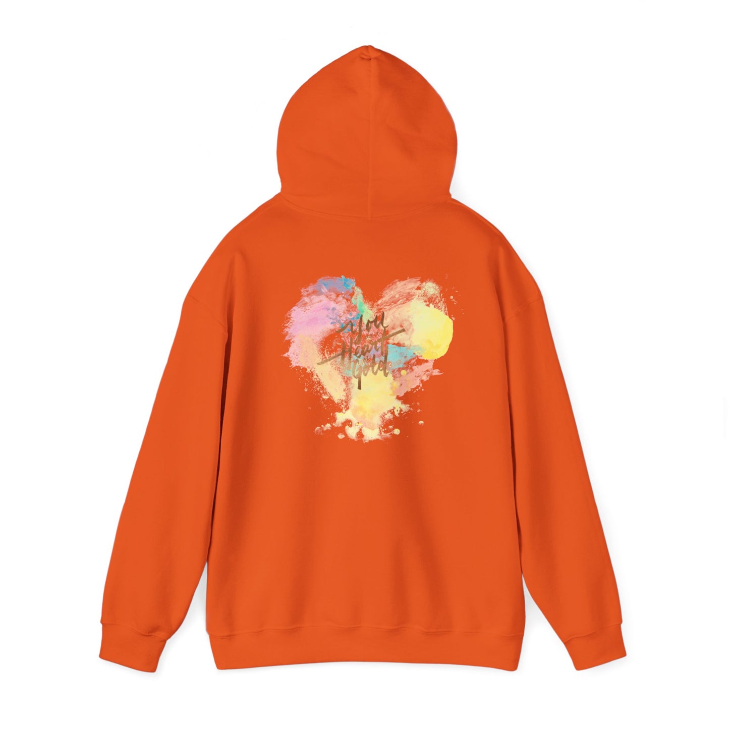 Top Modesty Heart of Gold Unisex Heavy Blend™ Hooded Sweatshirt