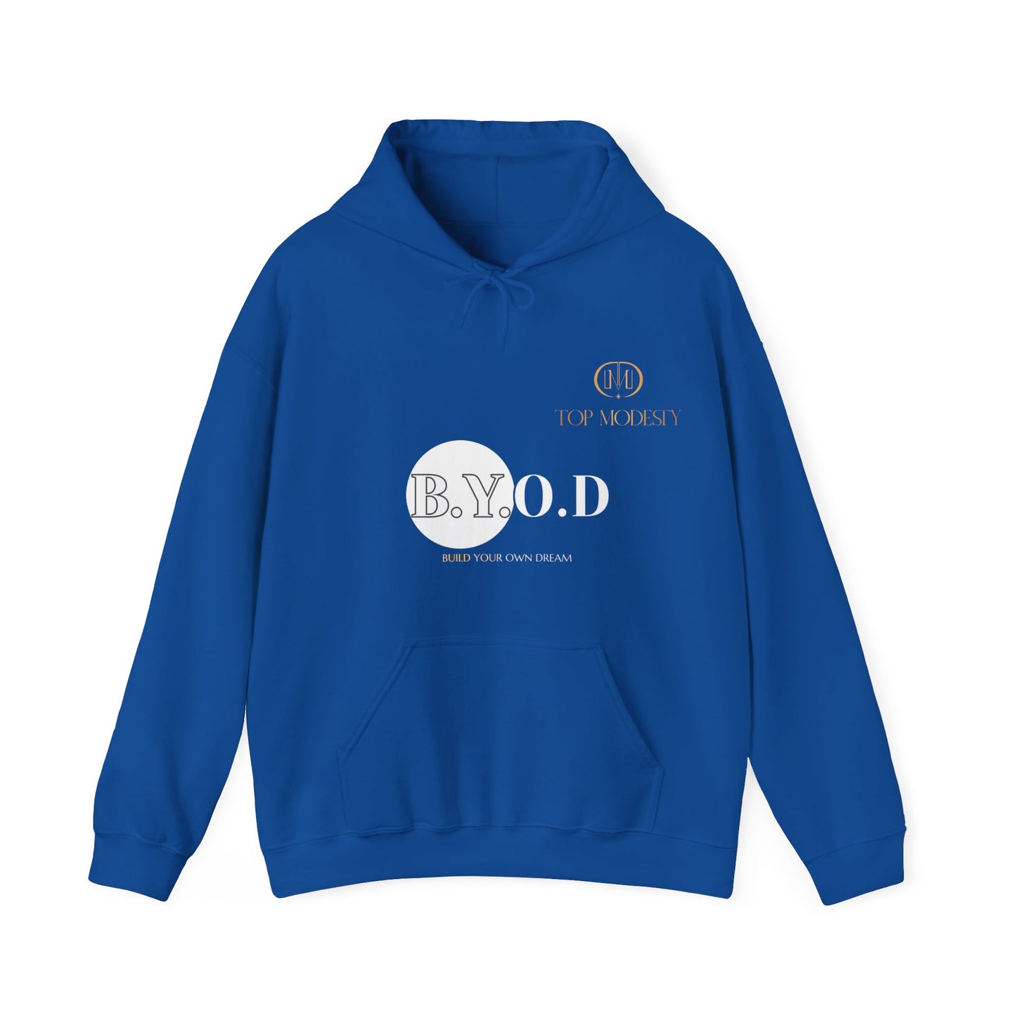 Top Modesty-B.Y.O.D Collection Unisex Heavy Blend™ Hooded Sweatshirt