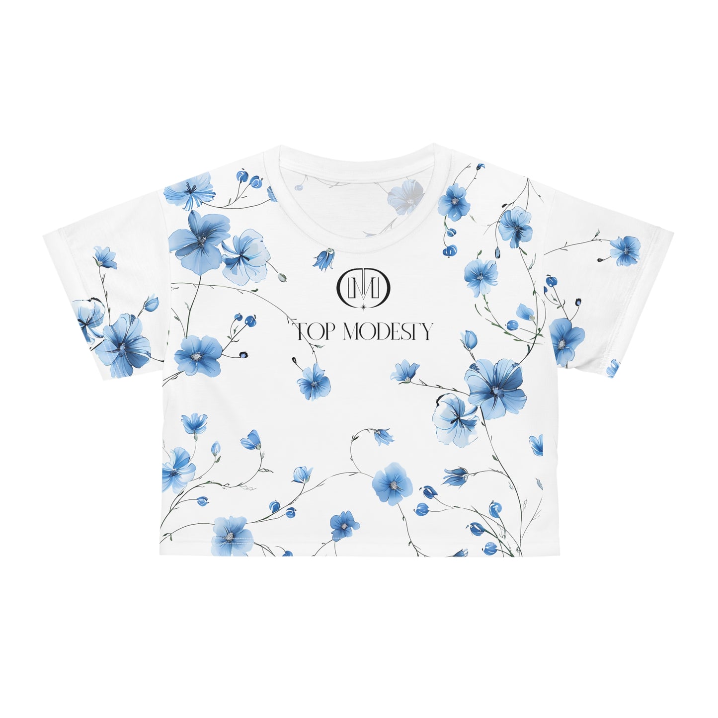 Top Modesty Clásico Crop Tee