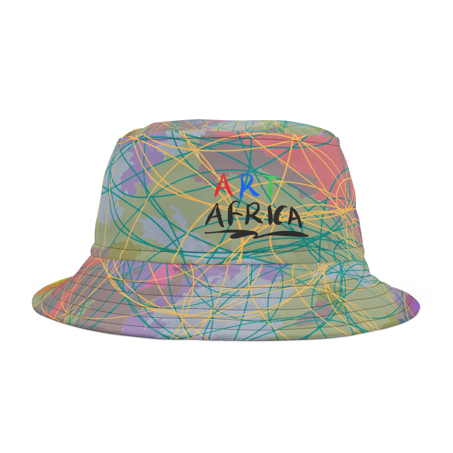 Top Modesty Art Africa Bucket Hat