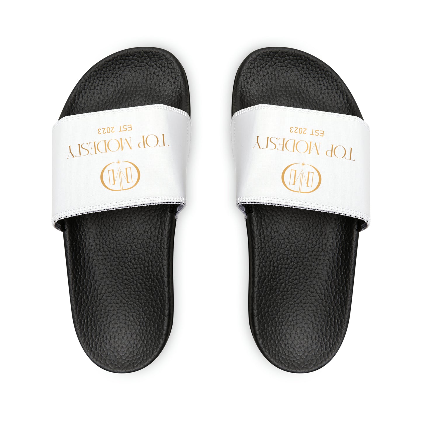 Youth Collection - Top Modesty Youth PU Slide Sandals