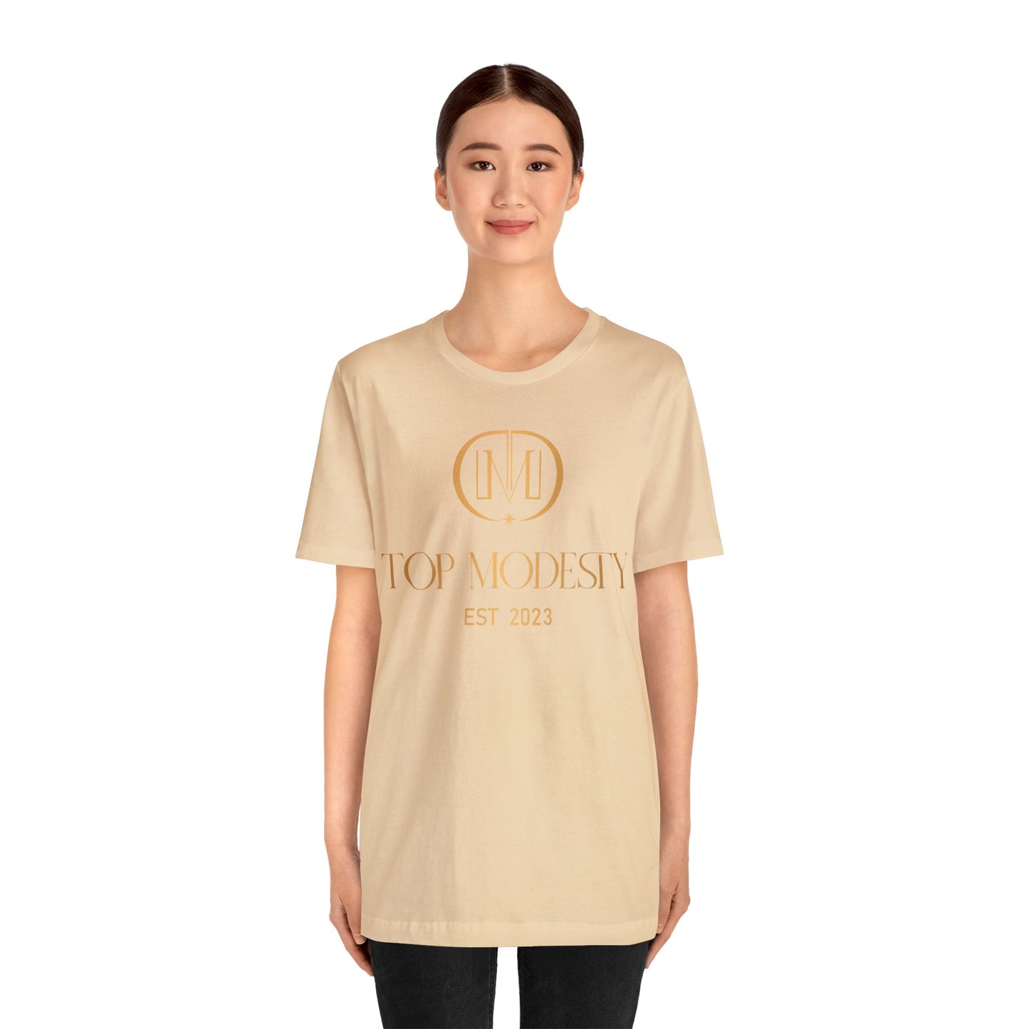 Top Modesty Collection Jersey Short Sleeve Tee