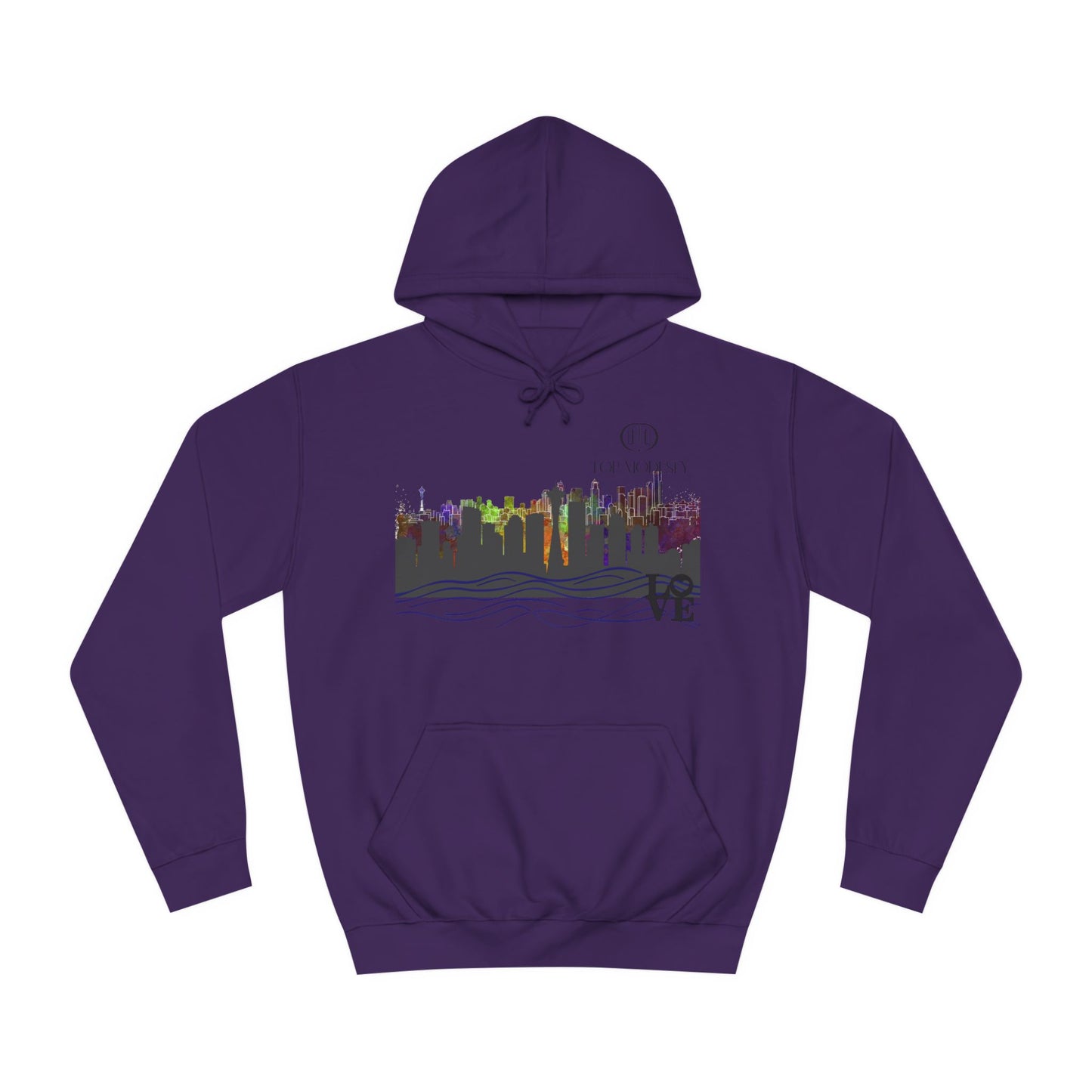 Top Modesty Rain City “Seattle” College Hoodie