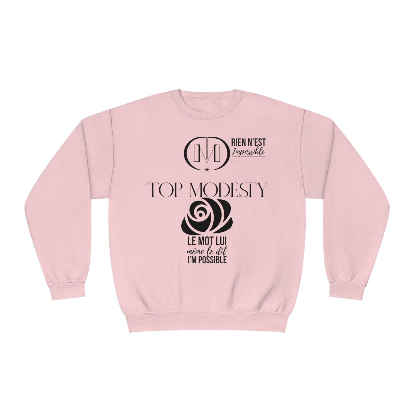 Top Modesty I’m Possible Unisex NuBlend® Crewneck Sweatshirt