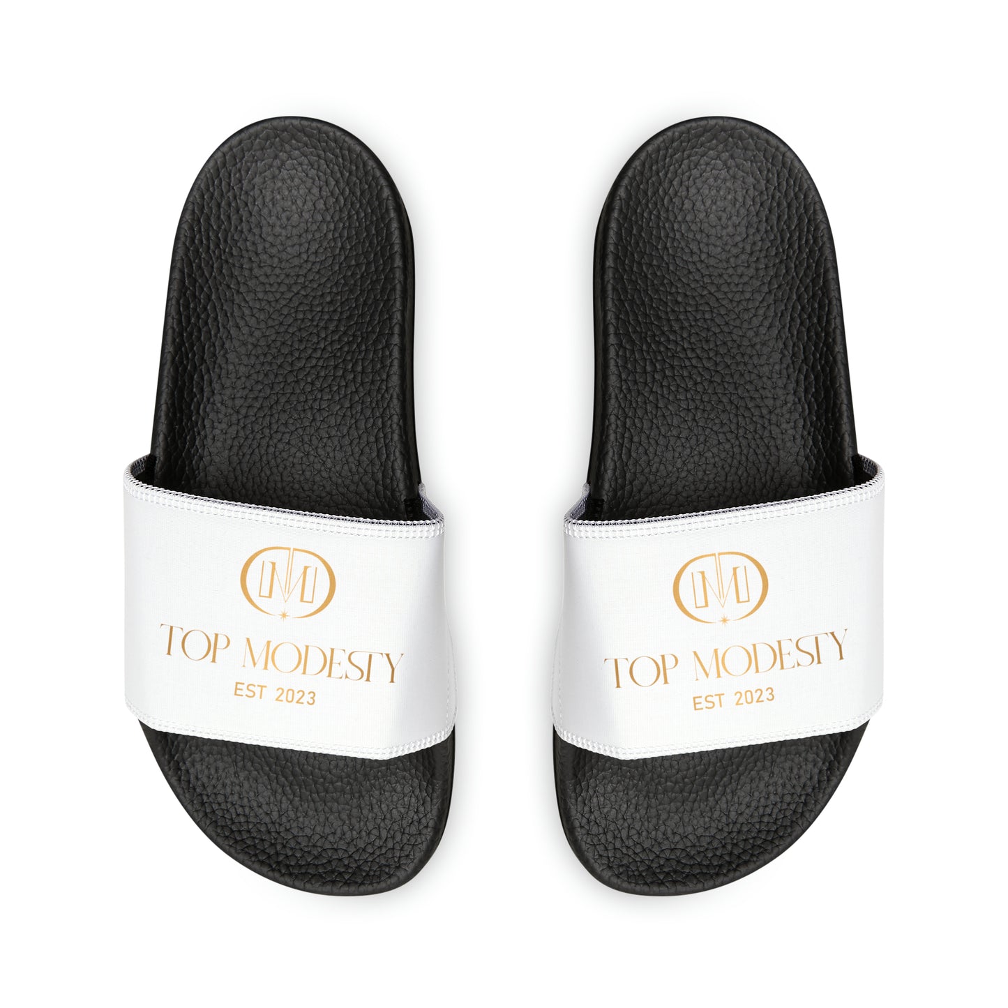 Youth Collection - Top Modesty Youth PU Slide Sandals