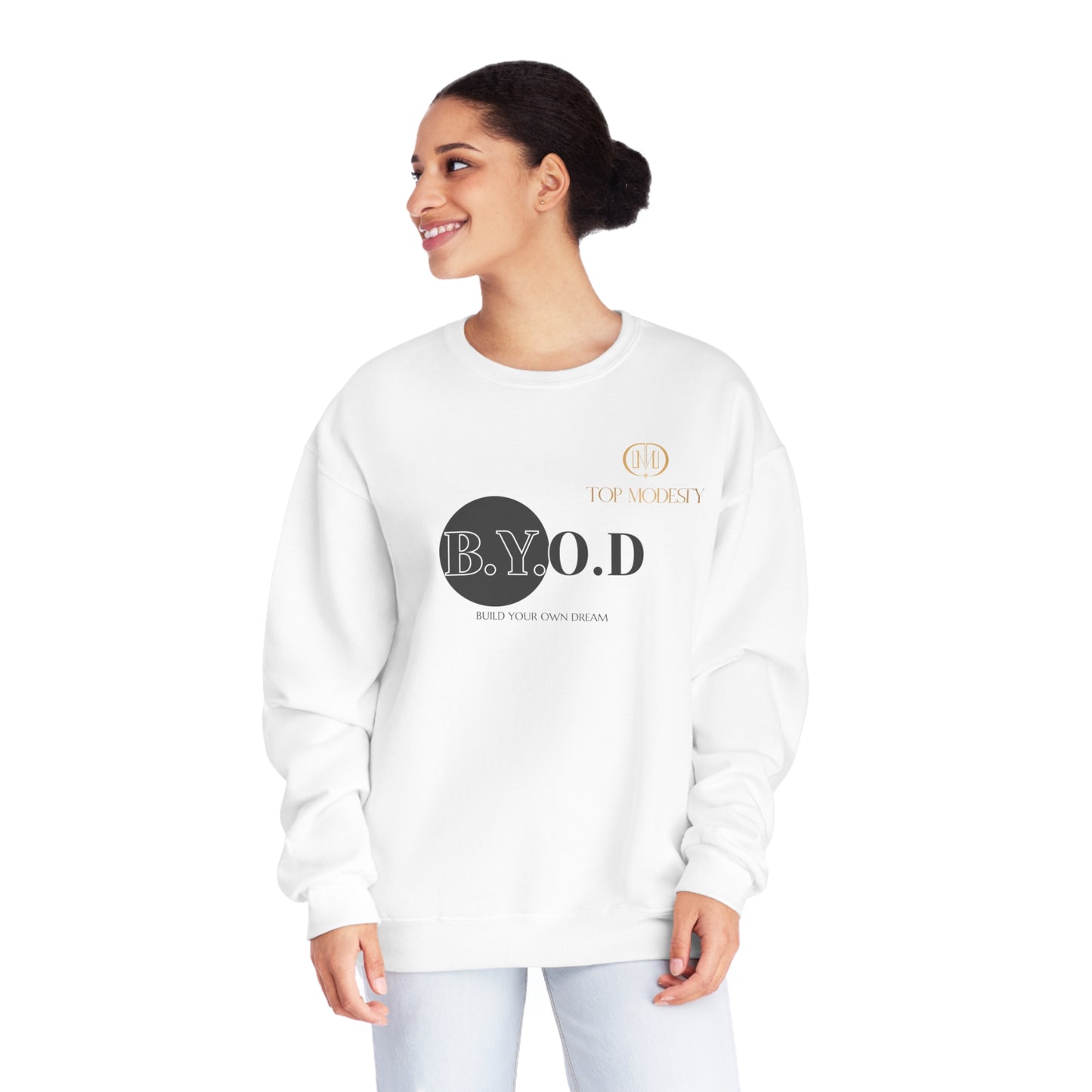 Top Modesty-Unisex NuBlend® Crewneck Sweatshirt