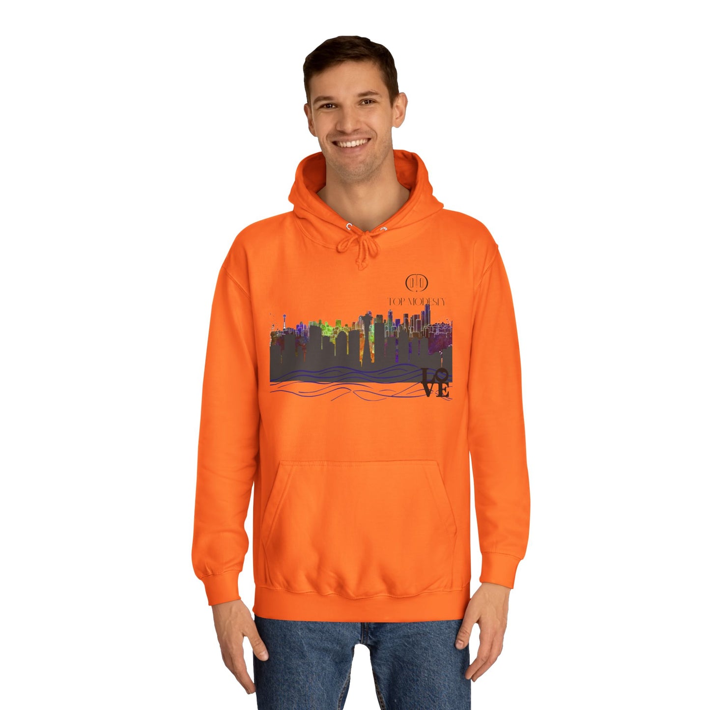 Top Modesty Rain City “Seattle” College Hoodie