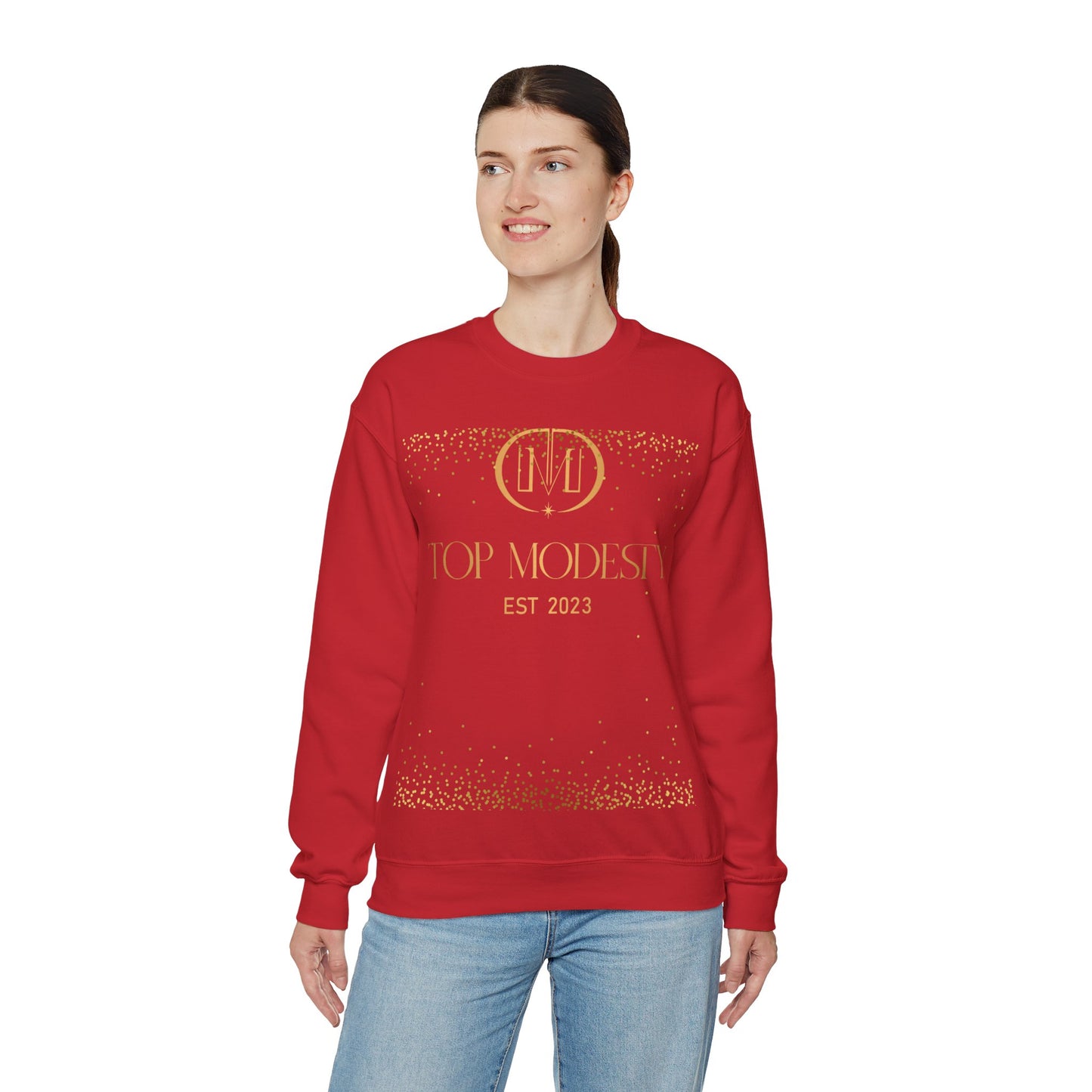 Top Modesty InStars- Unisex Heavy Blend™ Crewneck Sweatshirt