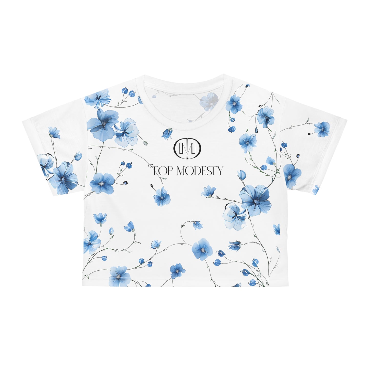 Top Modesty Clásico Crop Tee