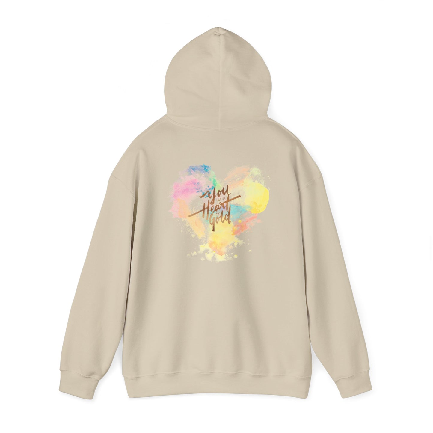 Top Modesty Heart of Gold Unisex Heavy Blend™ Hooded Sweatshirt