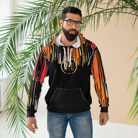 Top Modesty Focus Unisex Pullover Hoodie(Black)