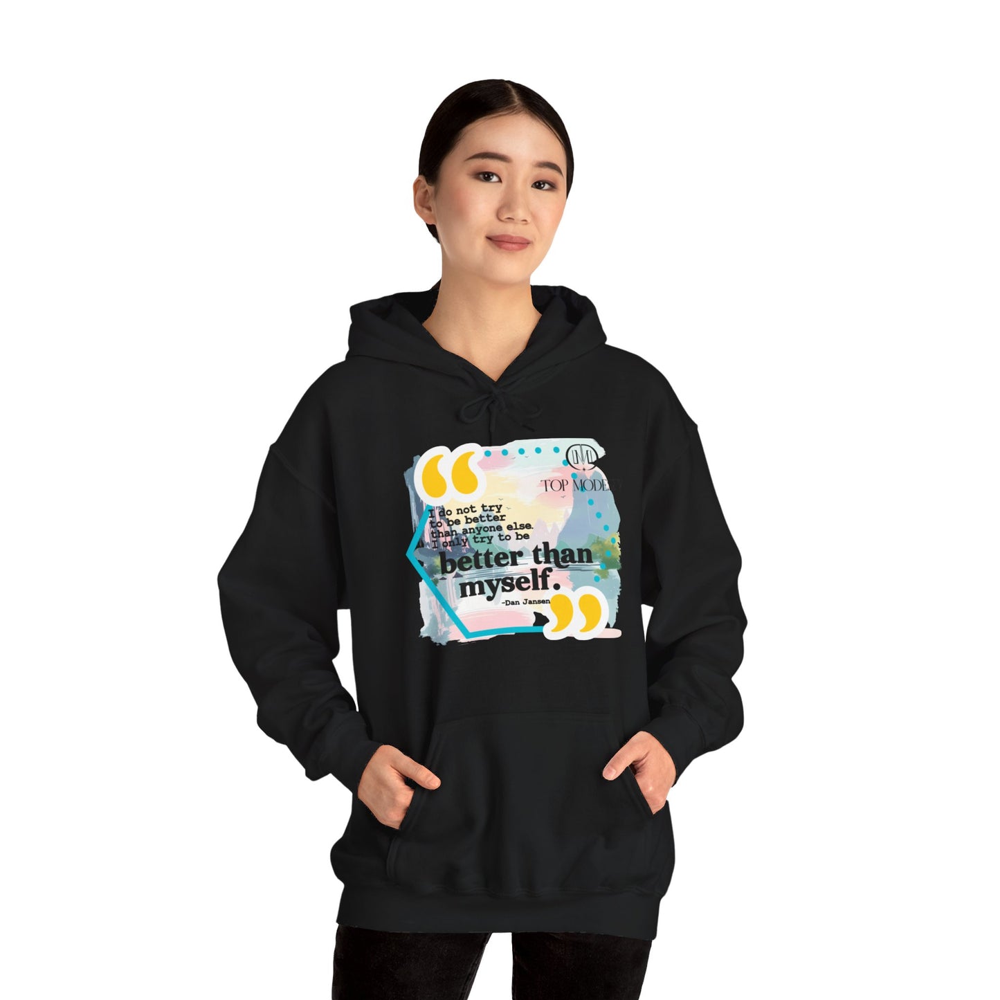 Top Modesty Hooded One Sweatshirt (unisex)